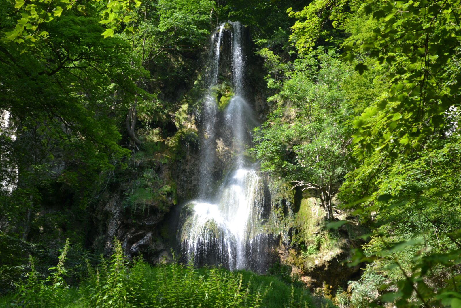 Nikon D3100 sample photo. Waterfall, nature, hiking photography
