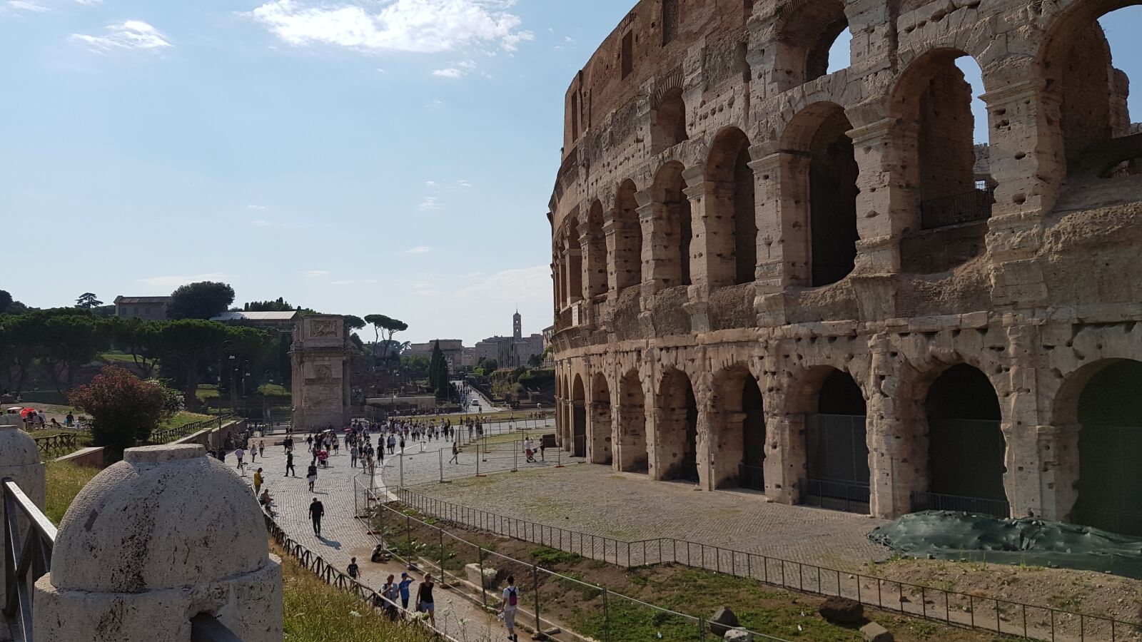 Samsung Galaxy S8 sample photo. Colosseo, rome, roman photography