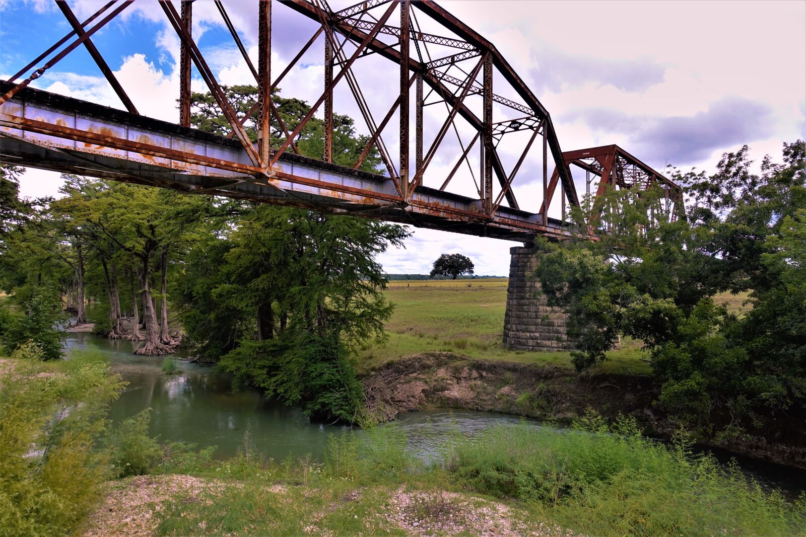 Sony Cyber-shot DSC-RX100 III sample photo. Bridge, rusted, river photography