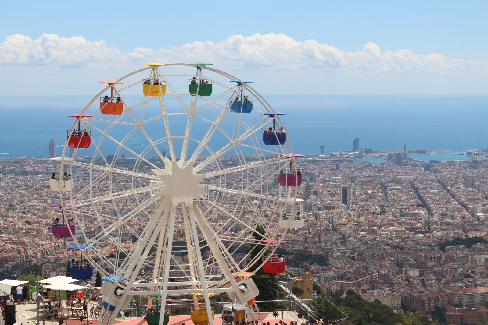 Canon EOS 700D (EOS Rebel T5i / EOS Kiss X7i) sample photo. Tibidabo, views, landscape photography