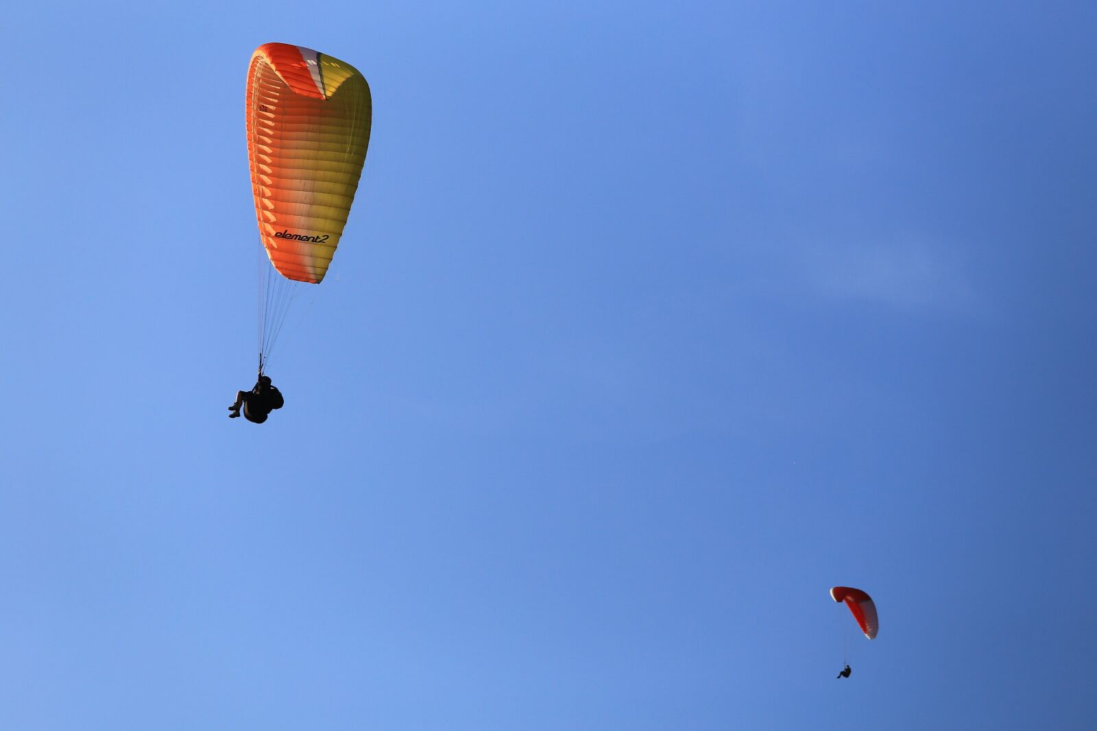 Canon EF 70-200mm F2.8L USM sample photo. Paragliding, fly, sports photography