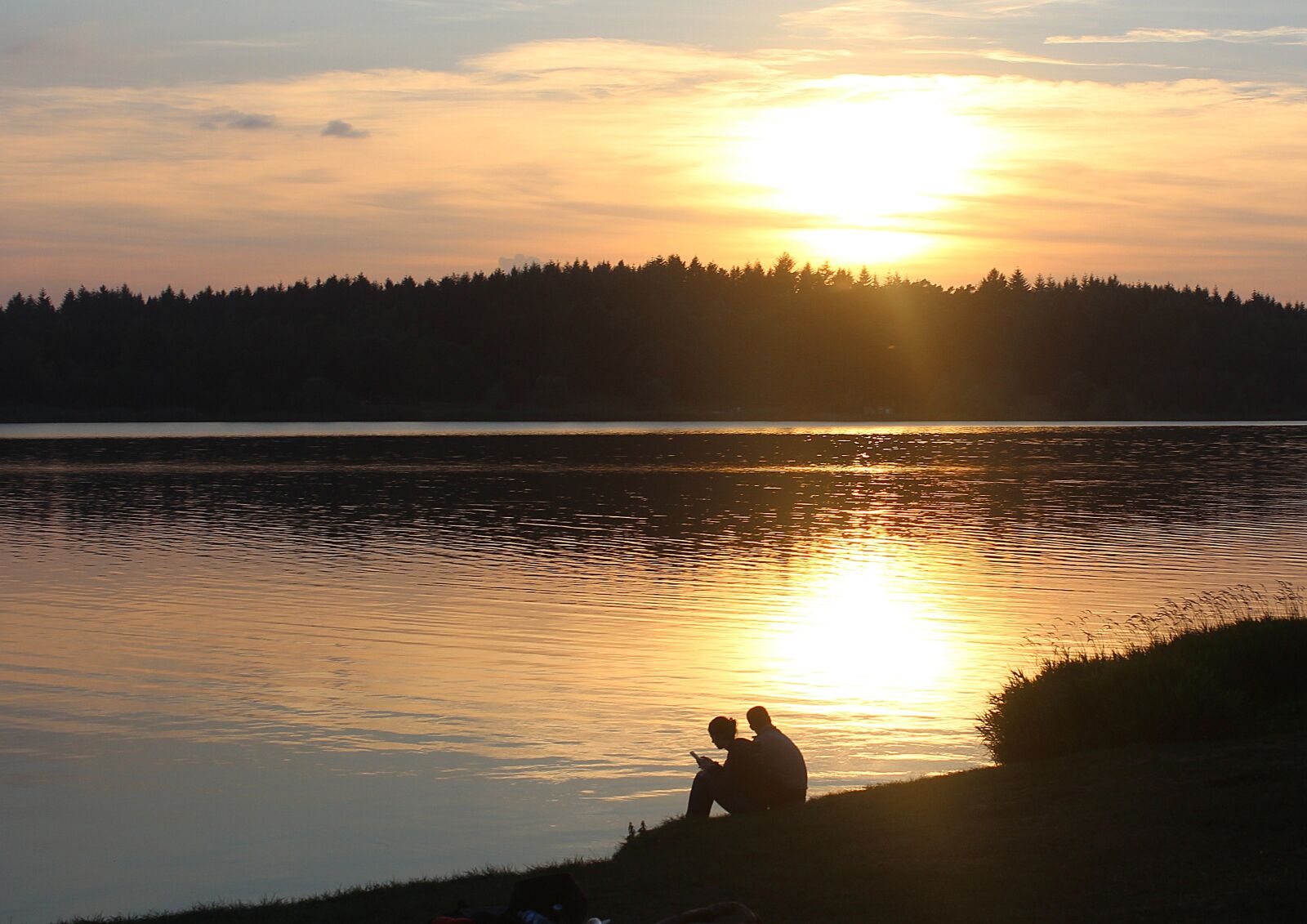 Canon EOS 1200D (EOS Rebel T5 / EOS Kiss X70 / EOS Hi) sample photo. Summer evening, summer, lake photography