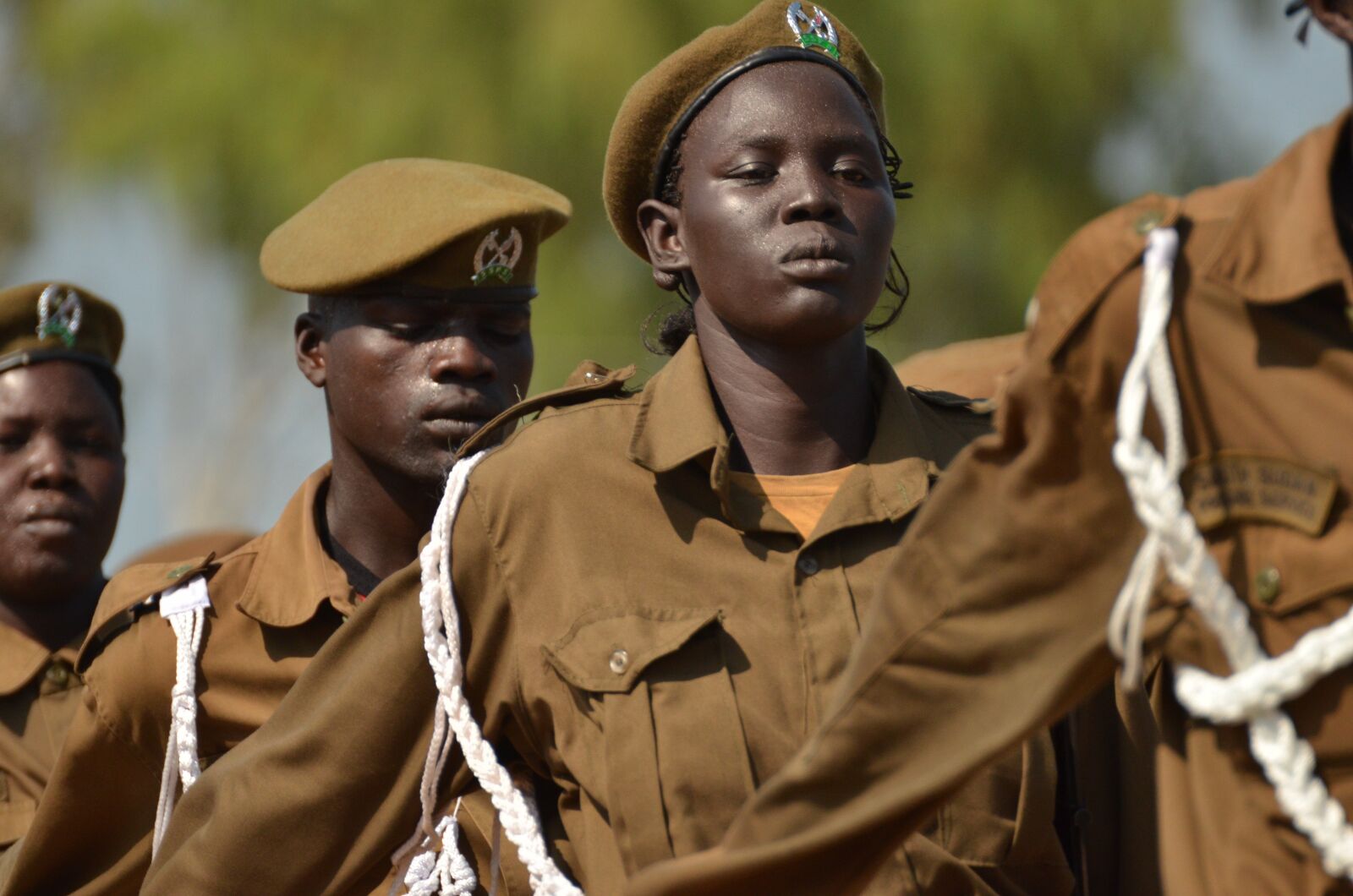 Nikon D7000 sample photo. Africa, army, women photography