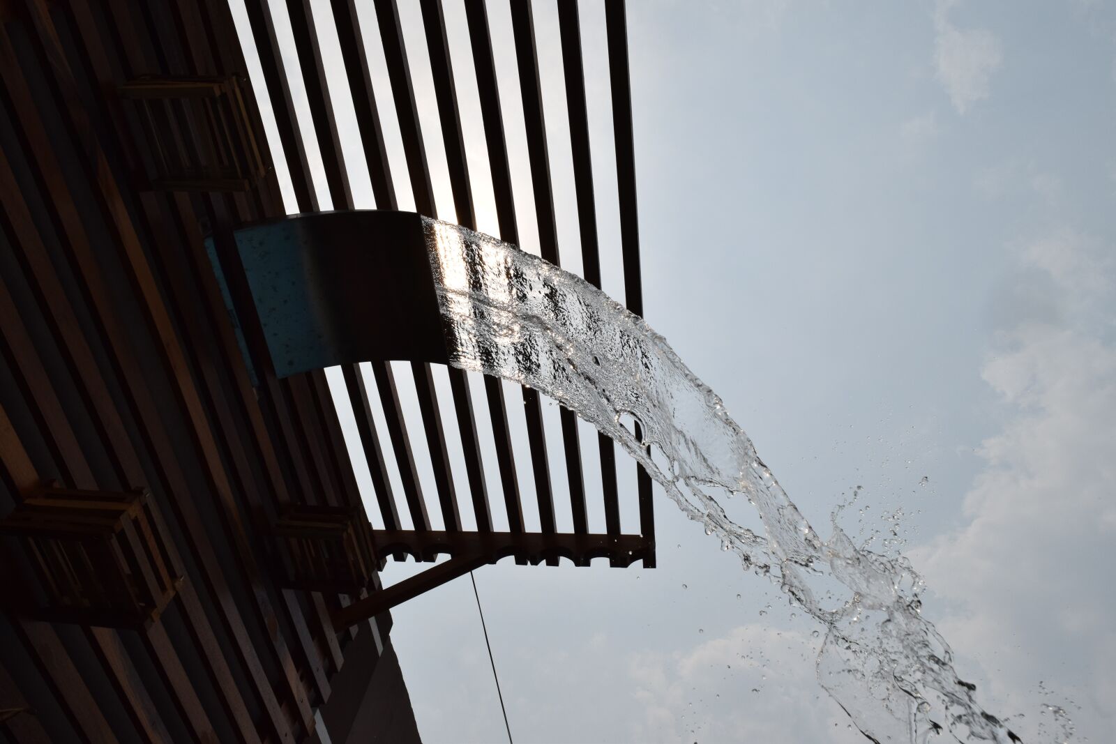 Nikon D5300 sample photo. Waterfall, pool waterfall, swimming photography