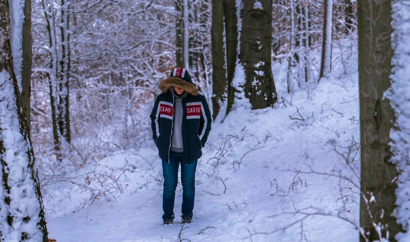 Canon EOS 700D (EOS Rebel T5i / EOS Kiss X7i) sample photo. Winter, forest, character photography