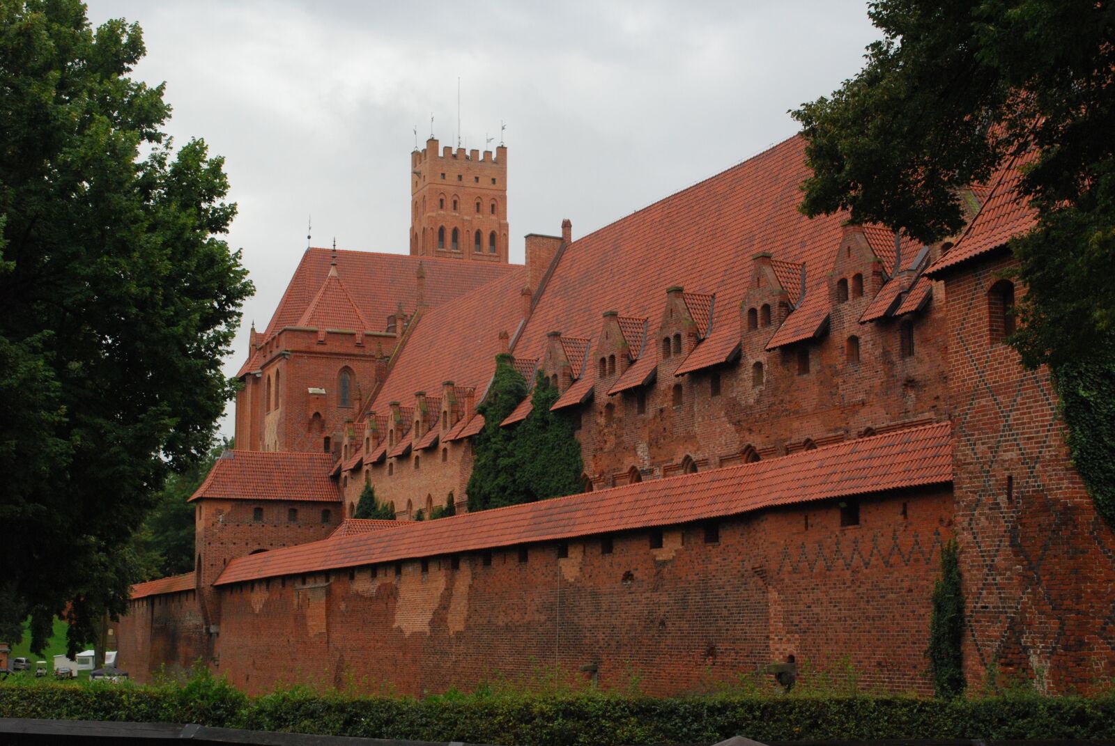 Nikon D60 sample photo. Poland, malbork, castle photography