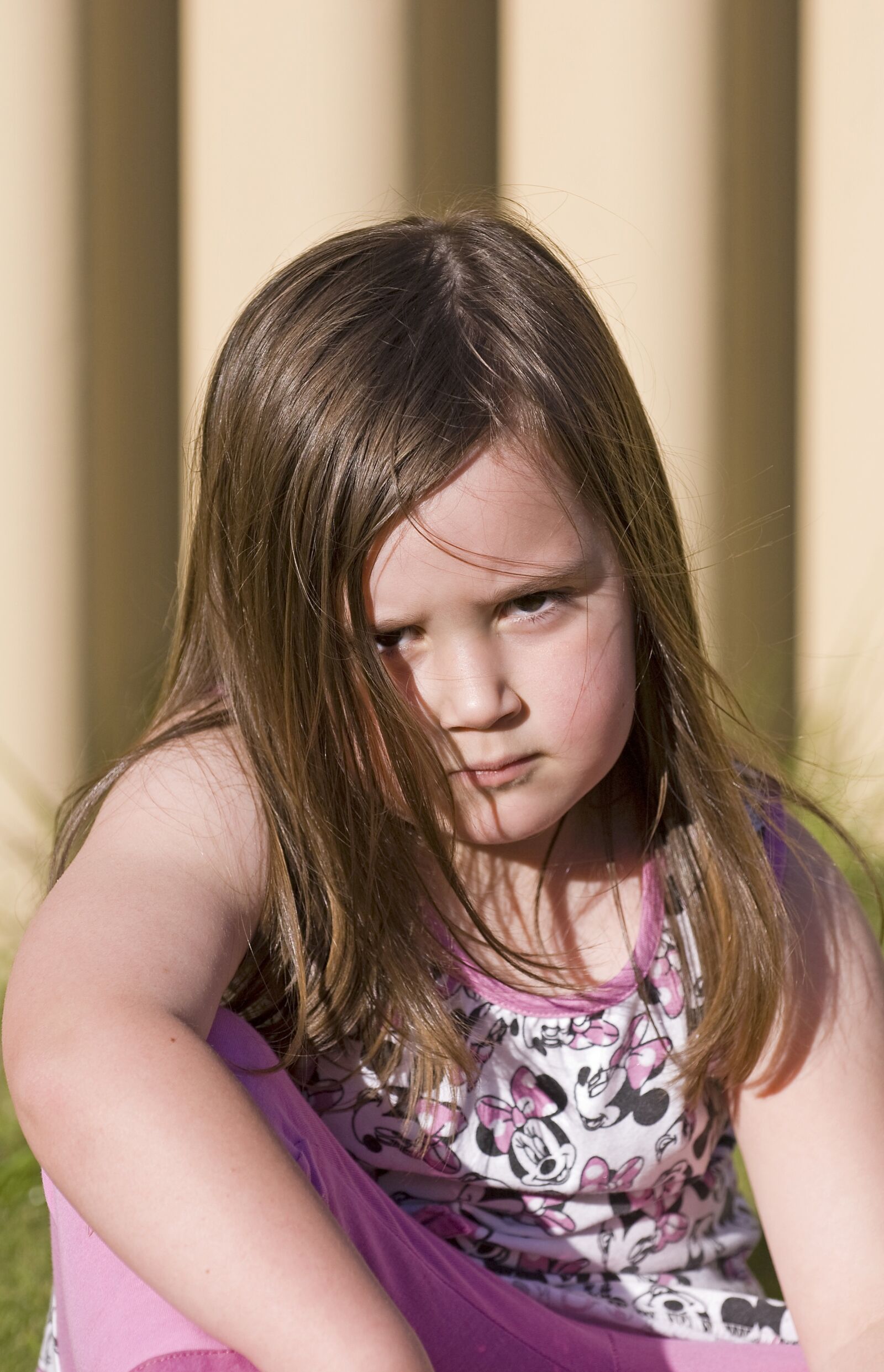 Nikon D60 sample photo. Girl, serious, child photography