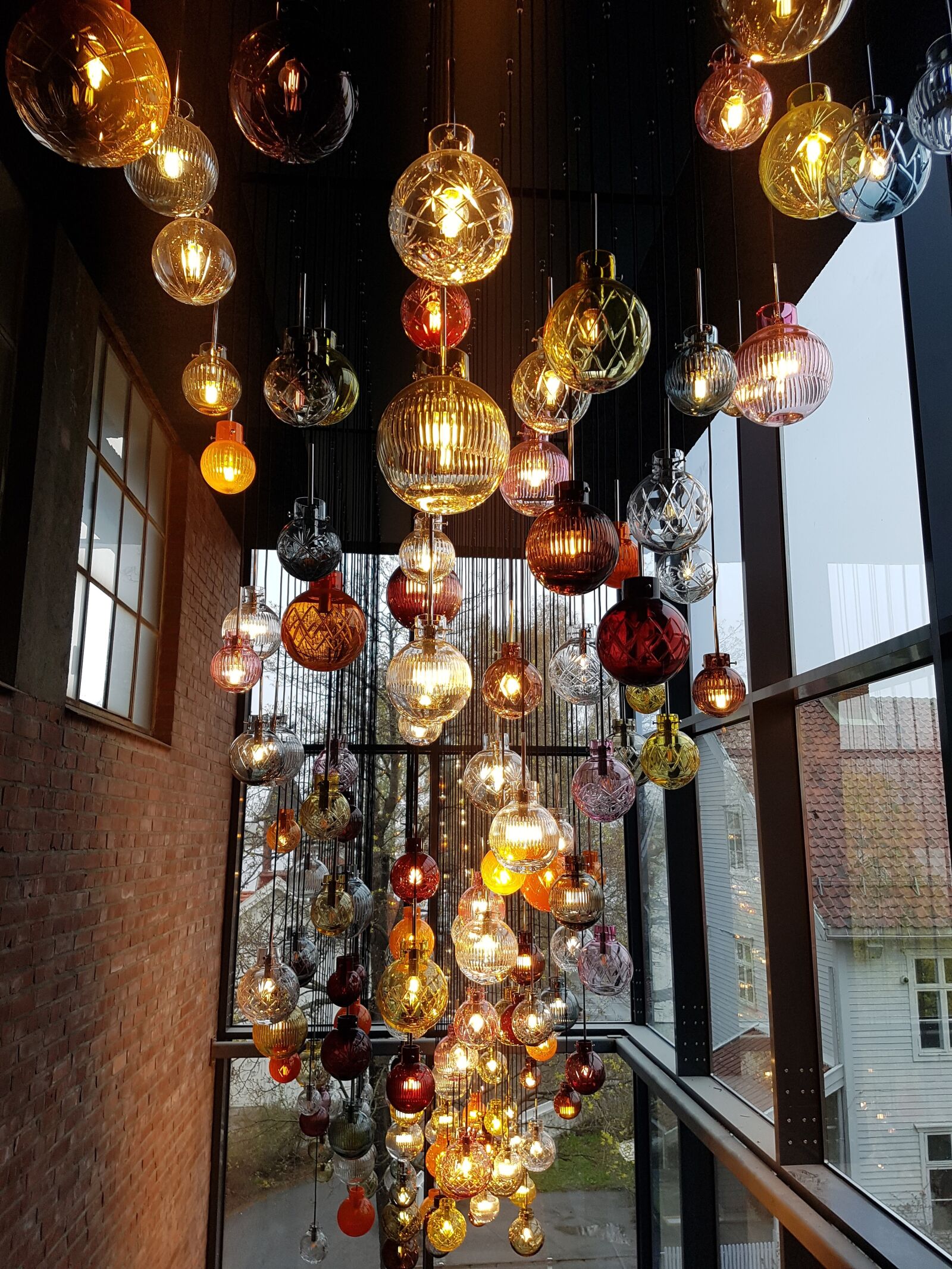 Samsung Galaxy S7 Edge sample photo. Hadeland glassverk, art, lamps photography