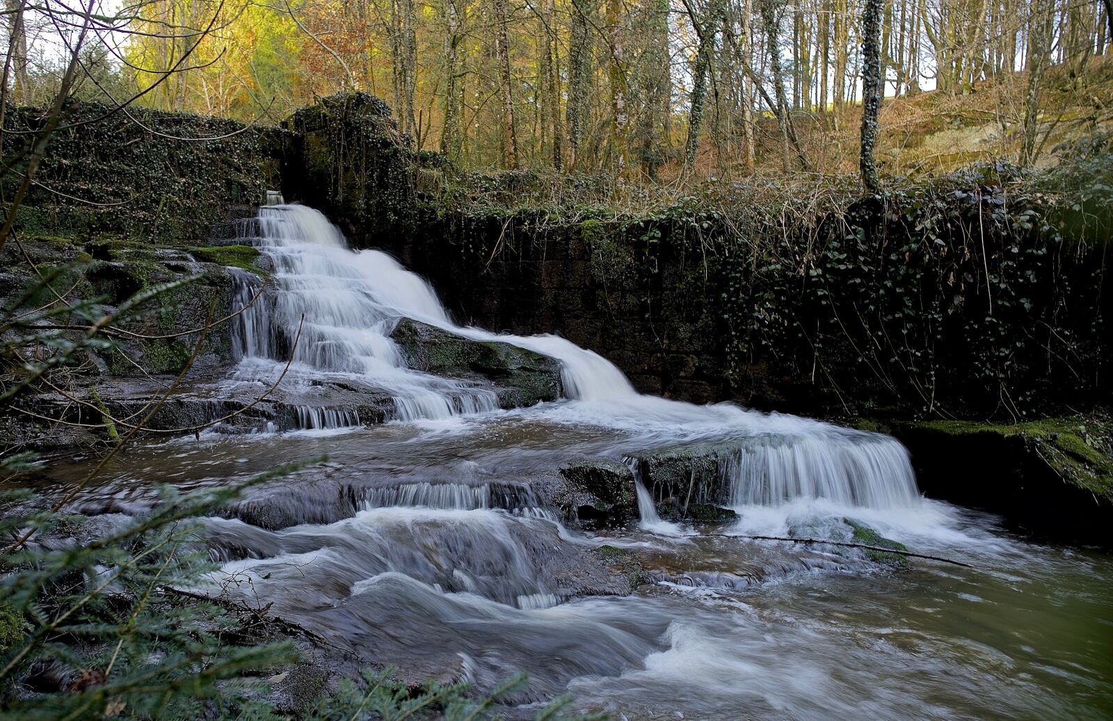 Nikon D750 sample photo. Cascade, landscape, vosges photography