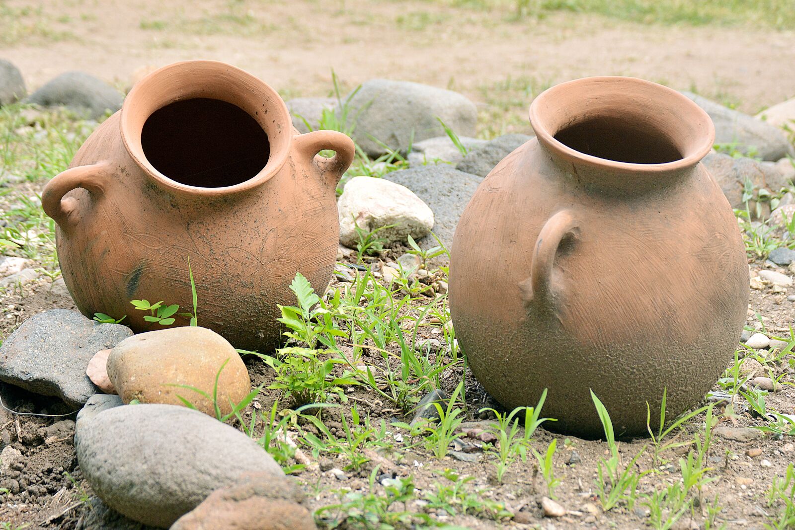 Nikon D5200 sample photo. Pitcher, crafts, garden photography