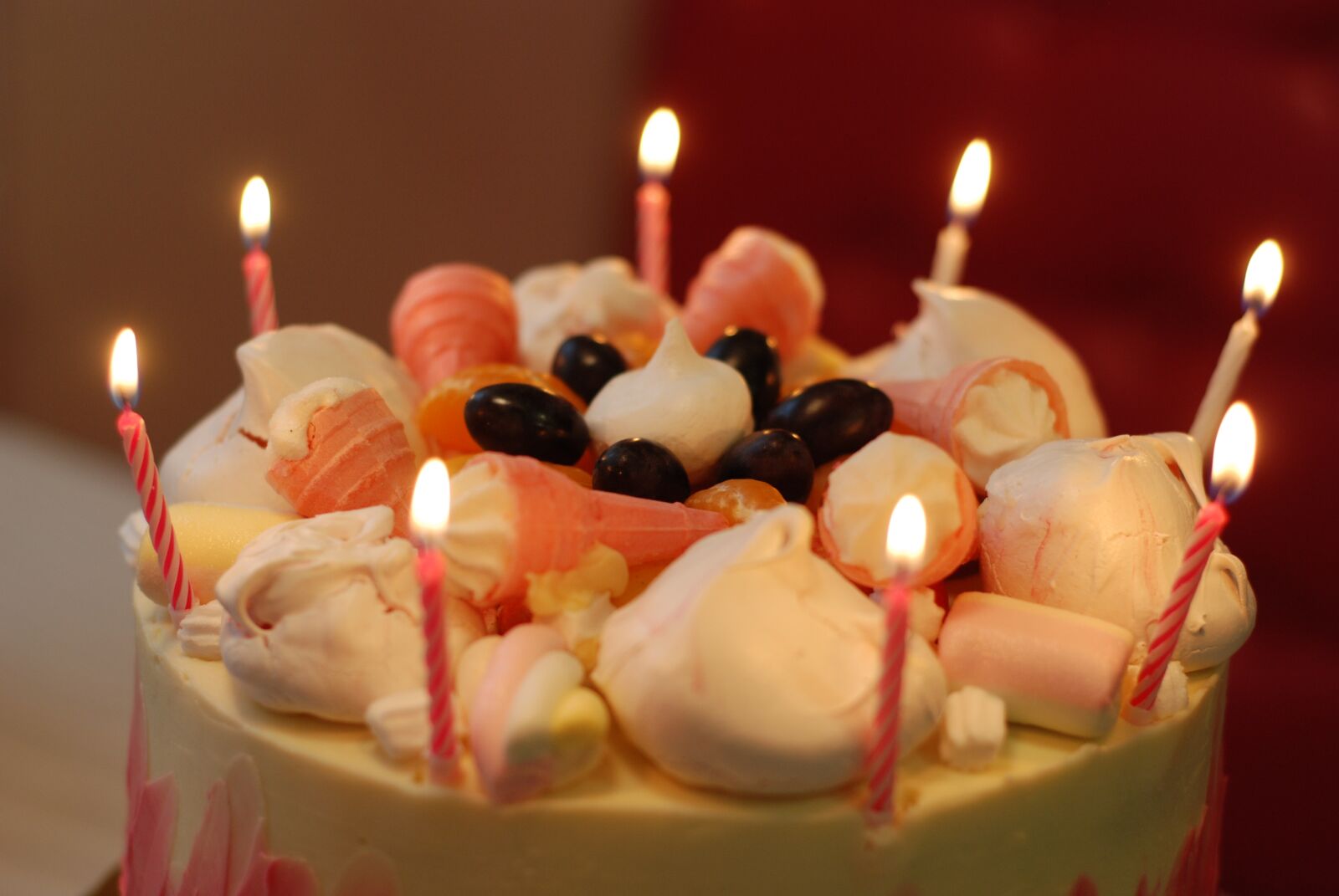 Nikon D80 sample photo. Cake, day of birth photography