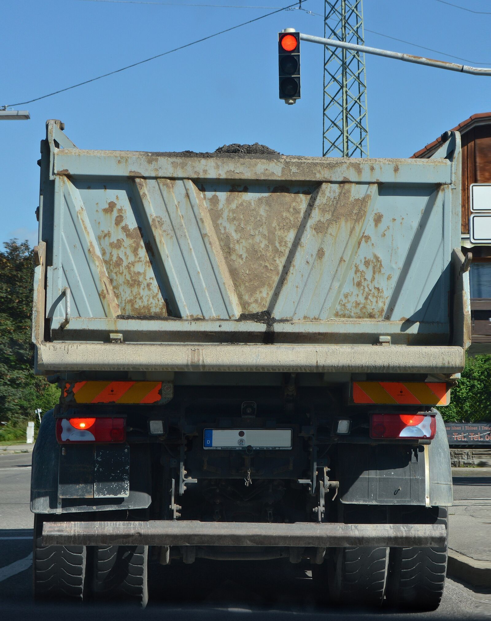 Nikon D3200 sample photo. Truck, dump truck, construction photography