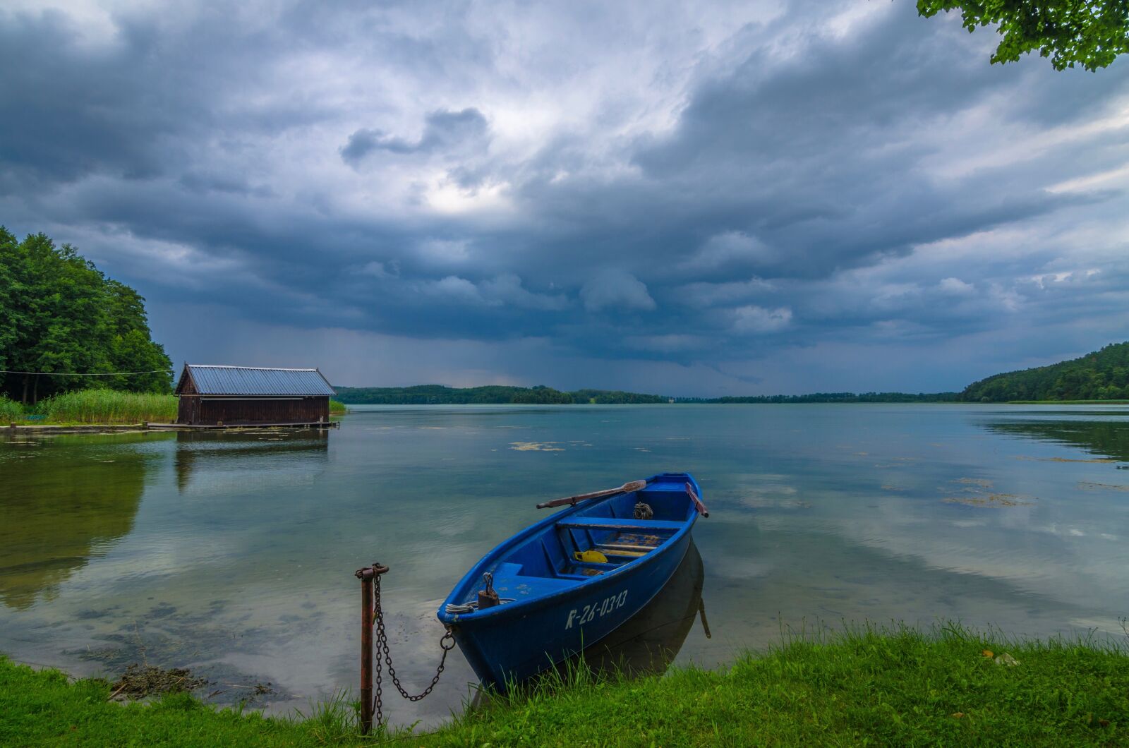 Tokina AT-X Pro 11-16mm F2.8 DX II sample photo. Masuria, boat, lake photography