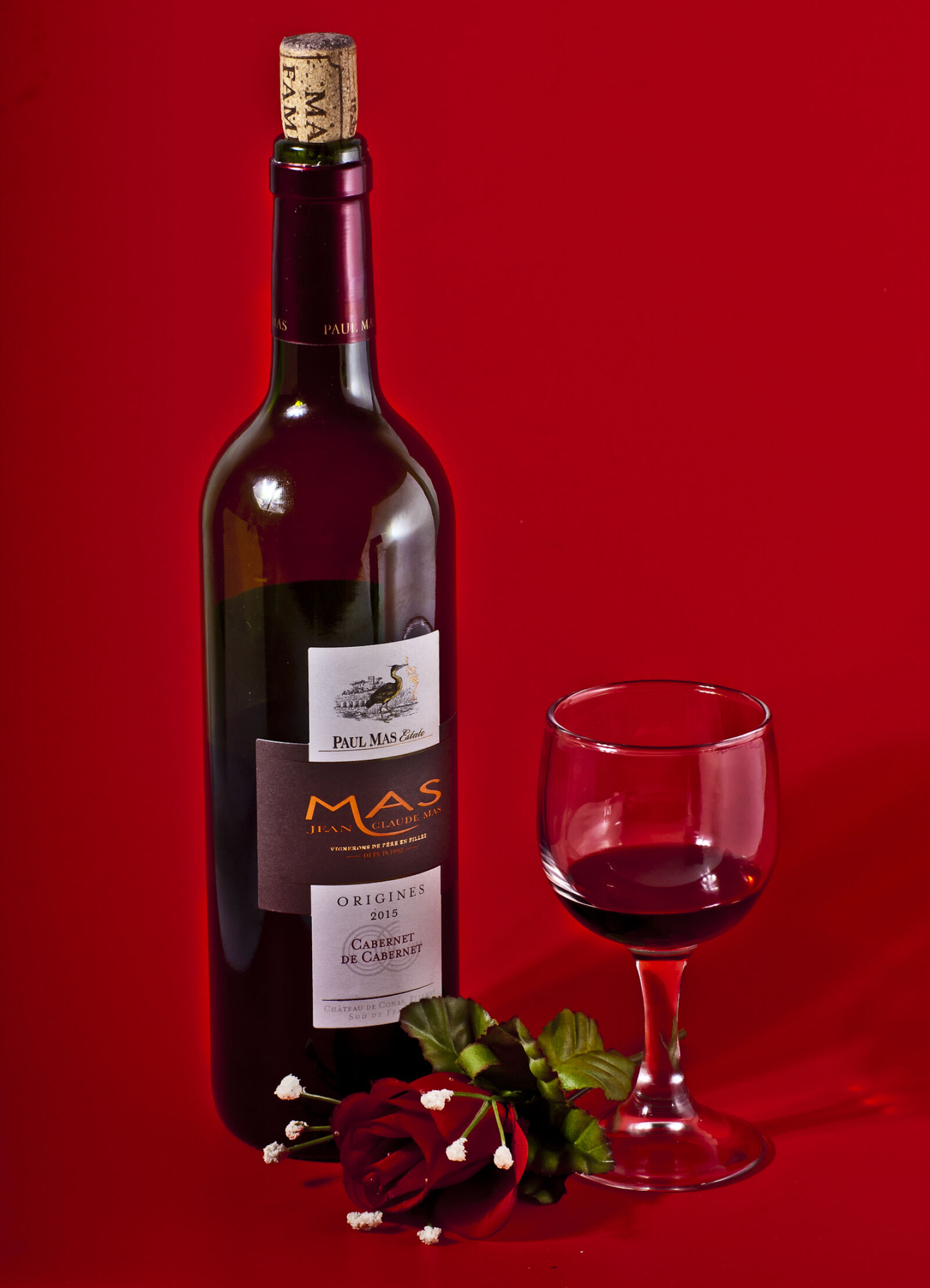 Nikon D200 sample photo. Rose, wine photography