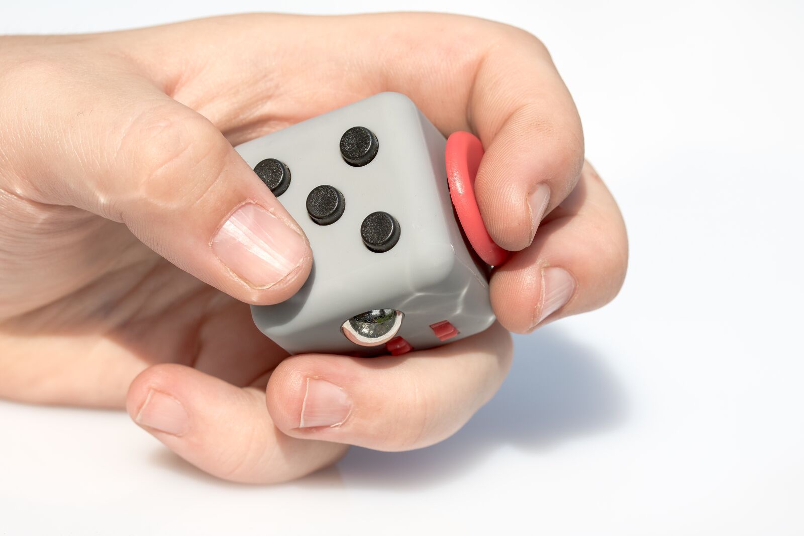 Canon EF-S 60mm F2.8 Macro USM sample photo. Fidget cube, vinyl dice photography