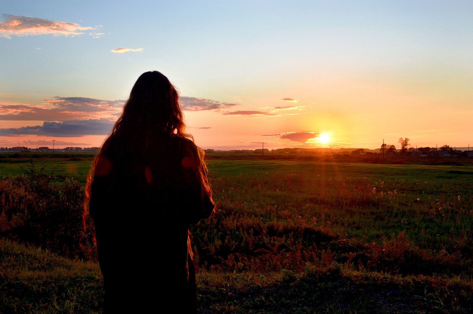 Nikon D3200 sample photo. Sunset, nature, summer evening photography