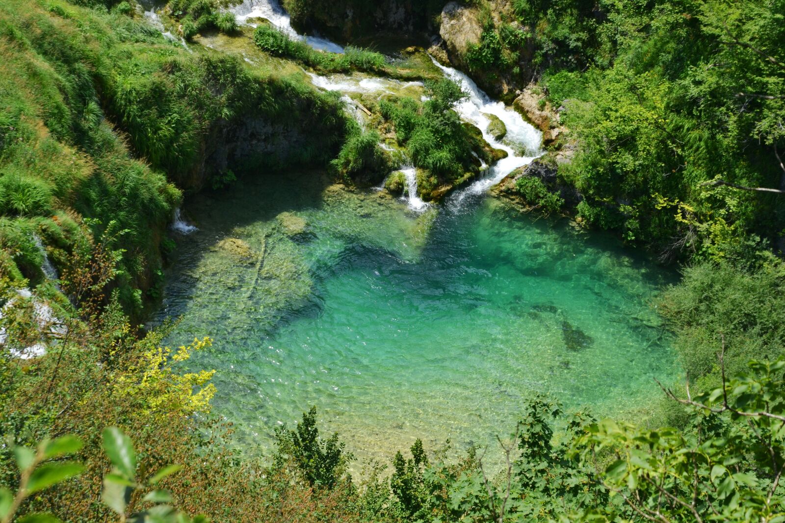 Nikon D3100 sample photo. Plitvice, waterfall, world heritage photography