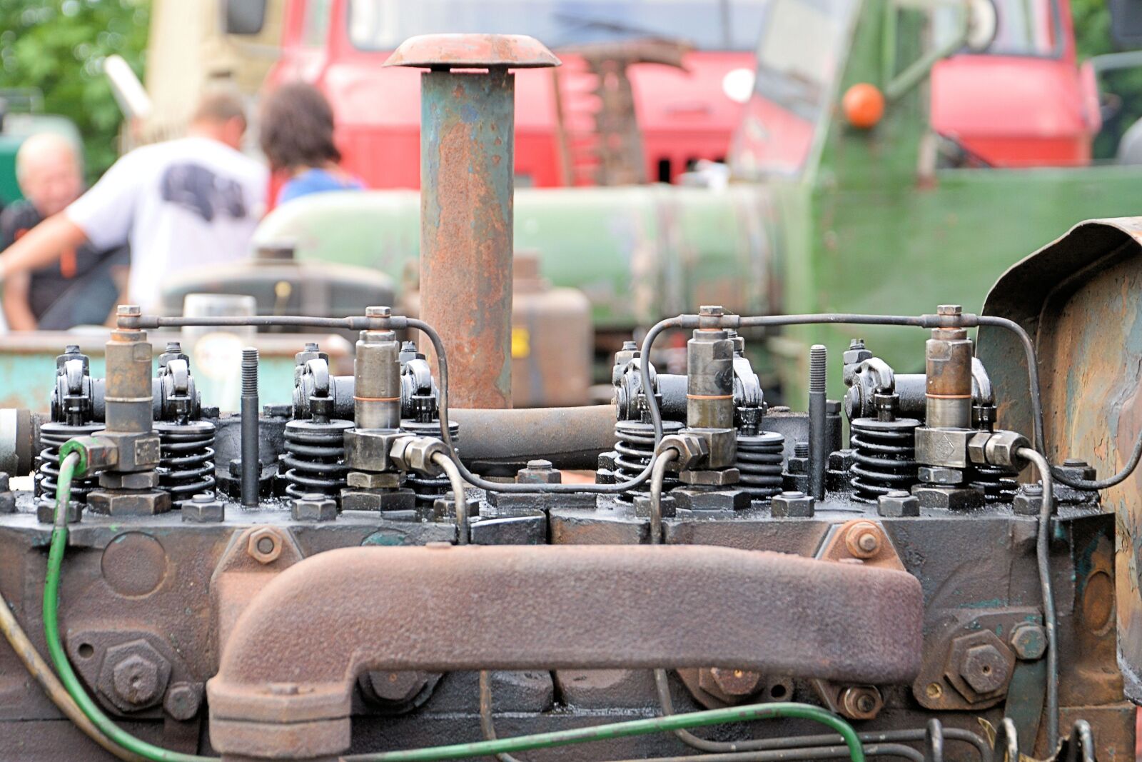 Nikon D3200 sample photo. Tractor, motor, old photography