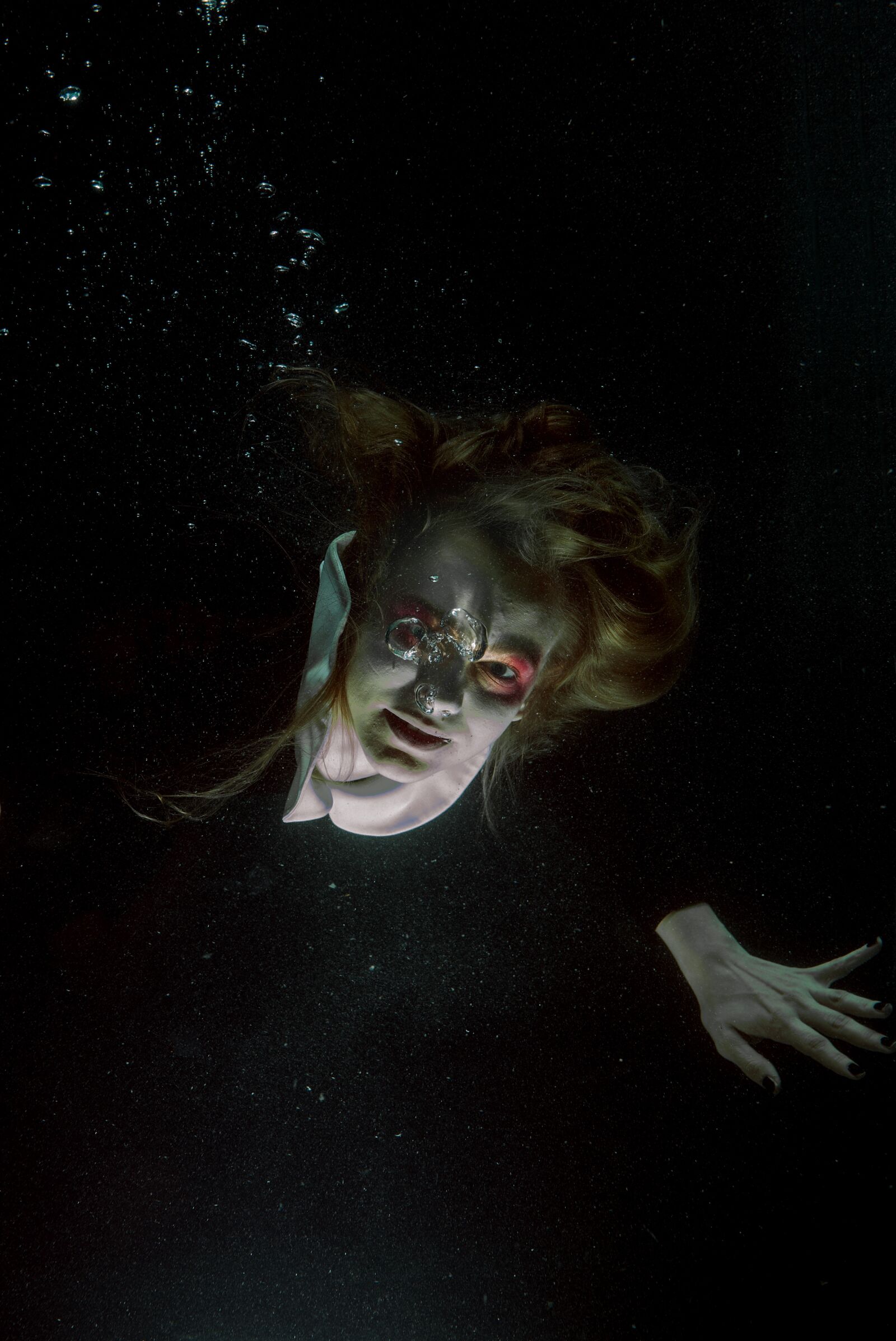 Sony Alpha DSLR-A850 sample photo. Underwater, model, portrait photography
