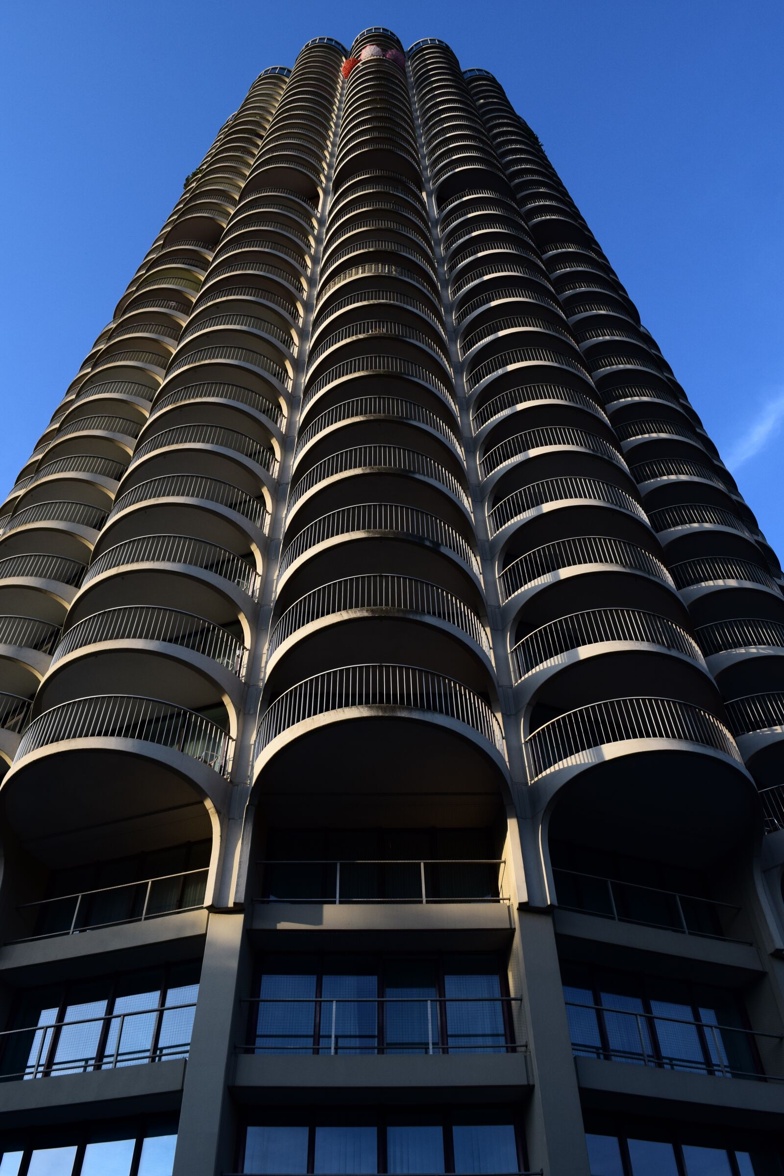 Nikon D3300 sample photo. Skyscraper, hotel tower, augsburg photography