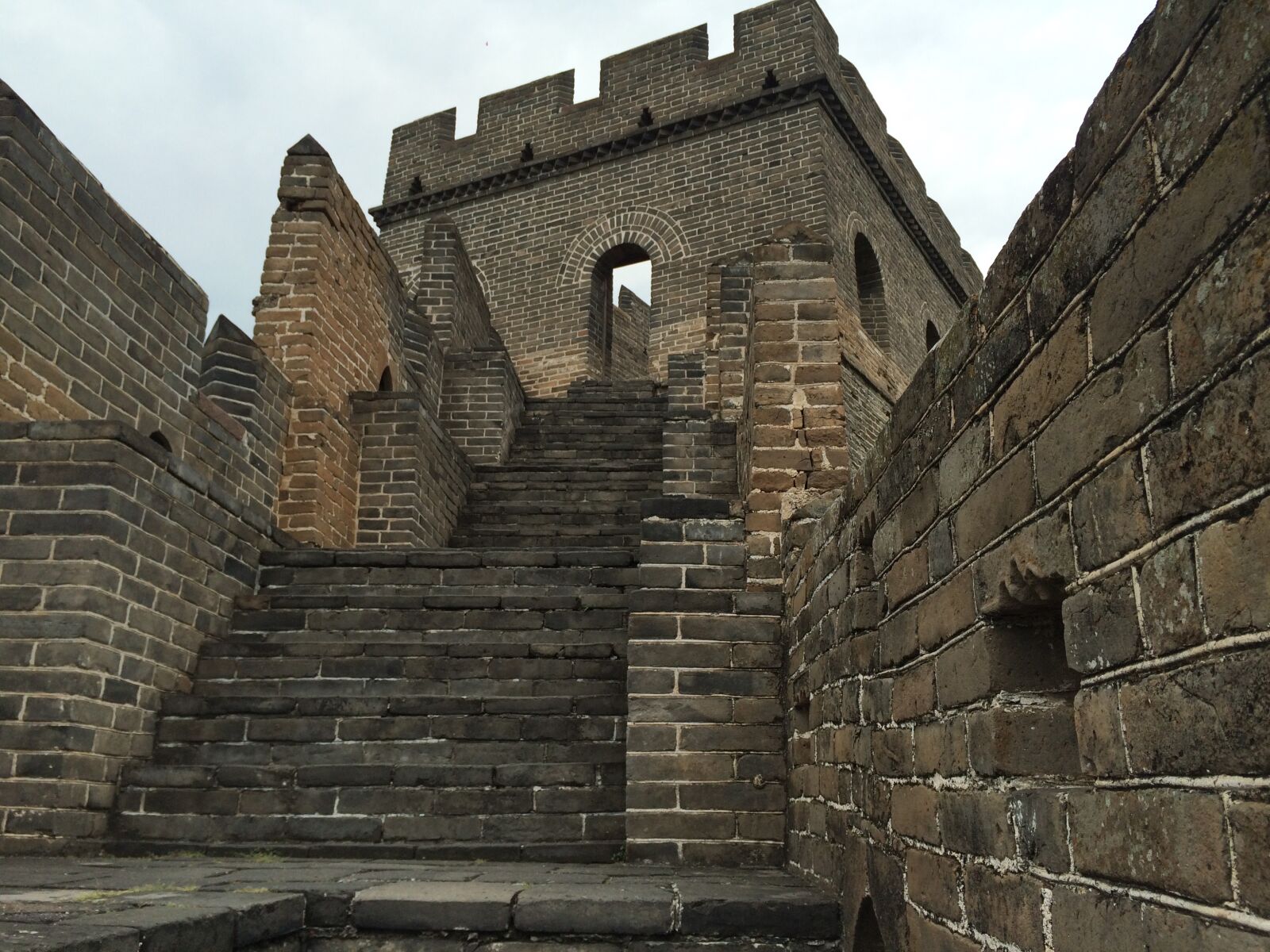 iPhone 5s back camera 4.15mm f/2.2 sample photo. China, history, greatwall photography