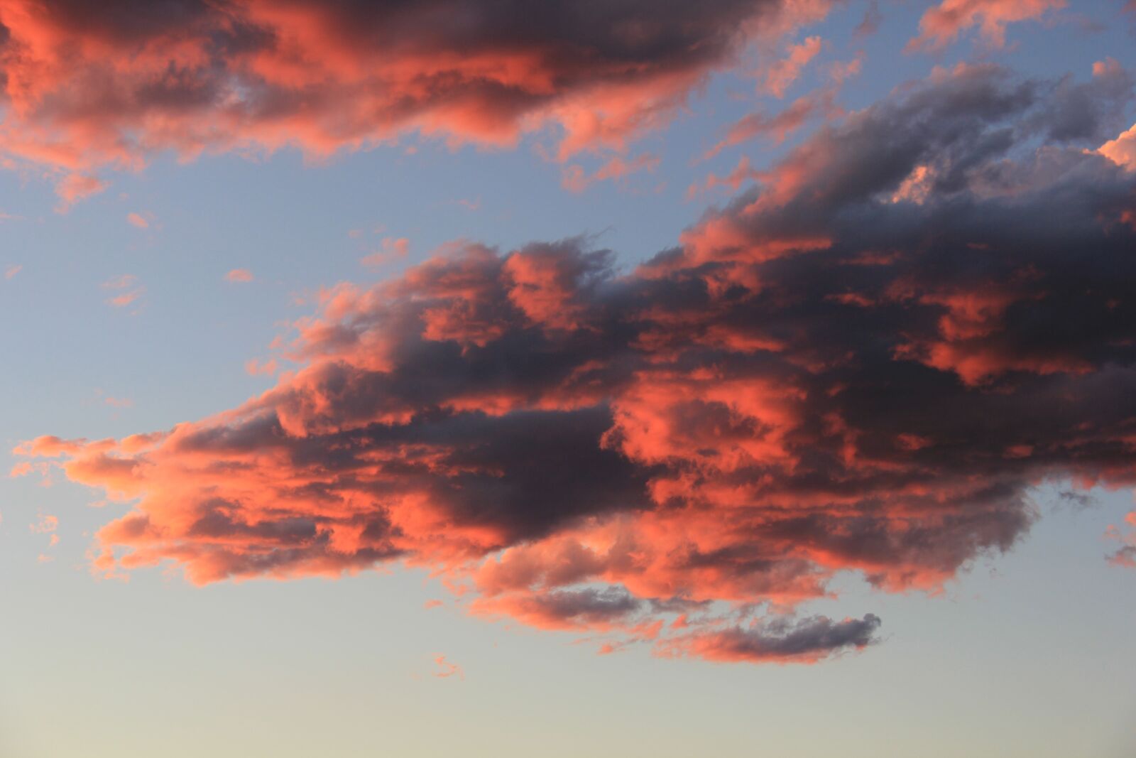 Canon EF-S 18-200mm F3.5-5.6 IS sample photo. Sky, pink, blue photography