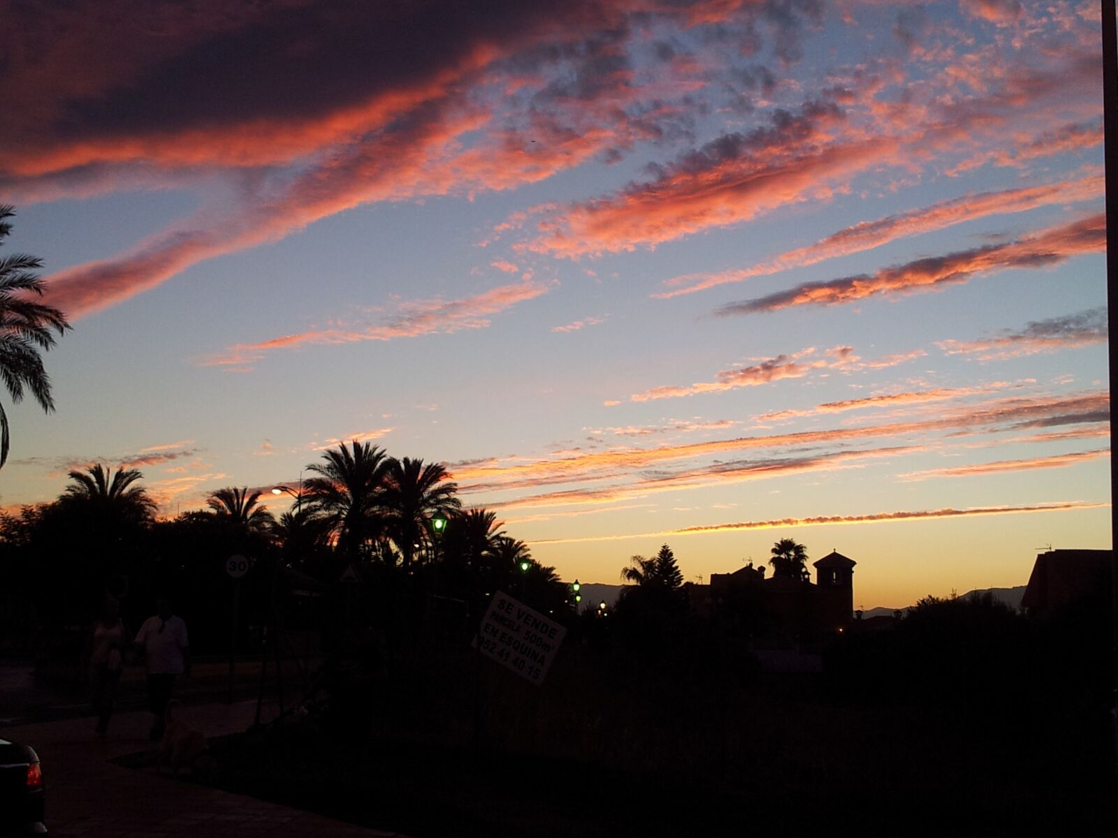 Samsung Galaxy S2 sample photo. Heaven, cloudy, sunset photography