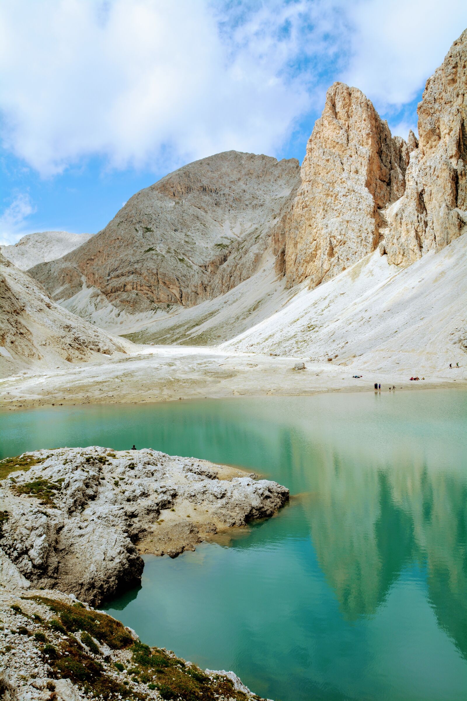 Nikon D7100 sample photo. Dolomites, lake, mirror photography
