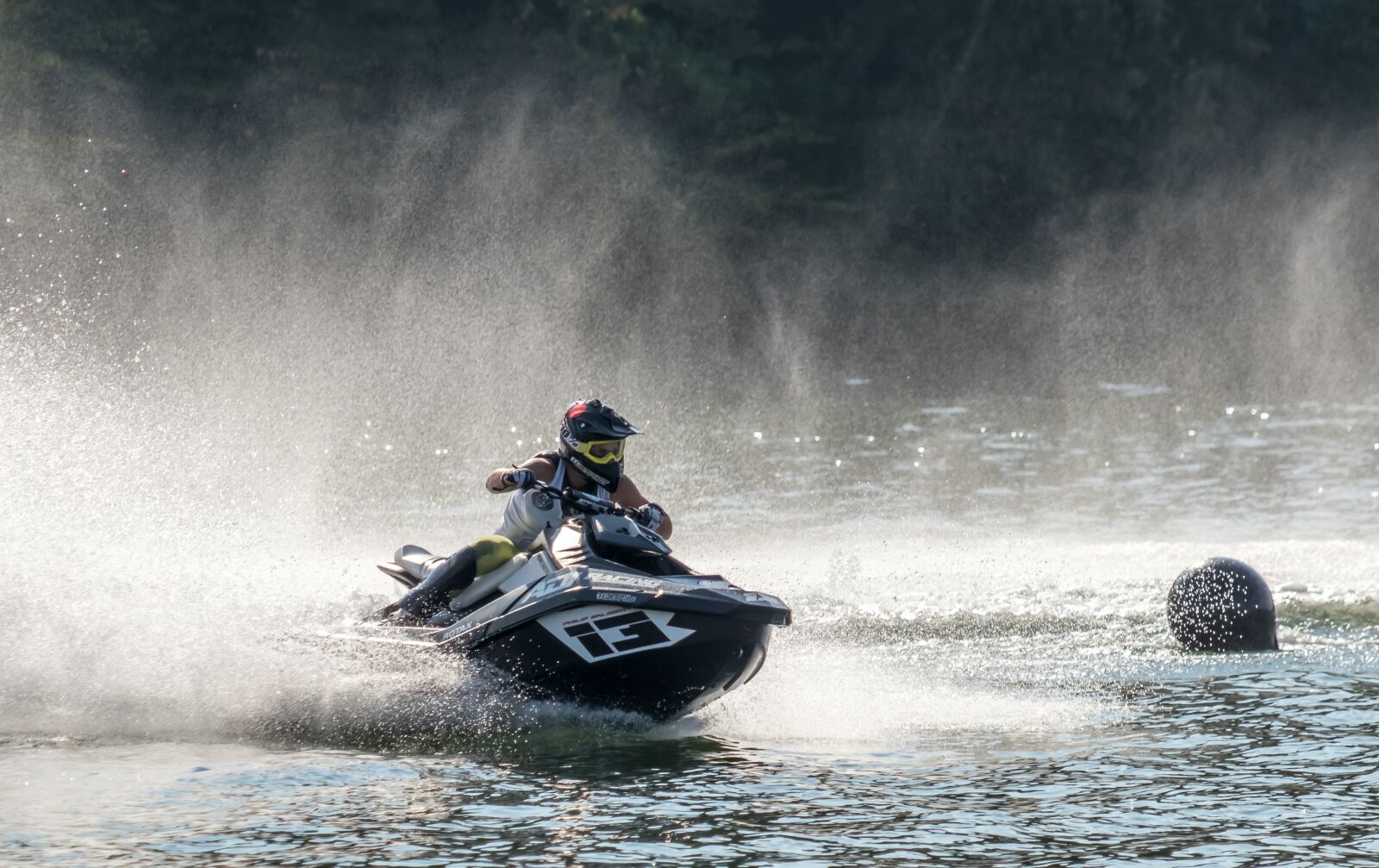 Canon EF 70-300 F4-5.6 IS II USM sample photo. Jet ski, jetski race photography