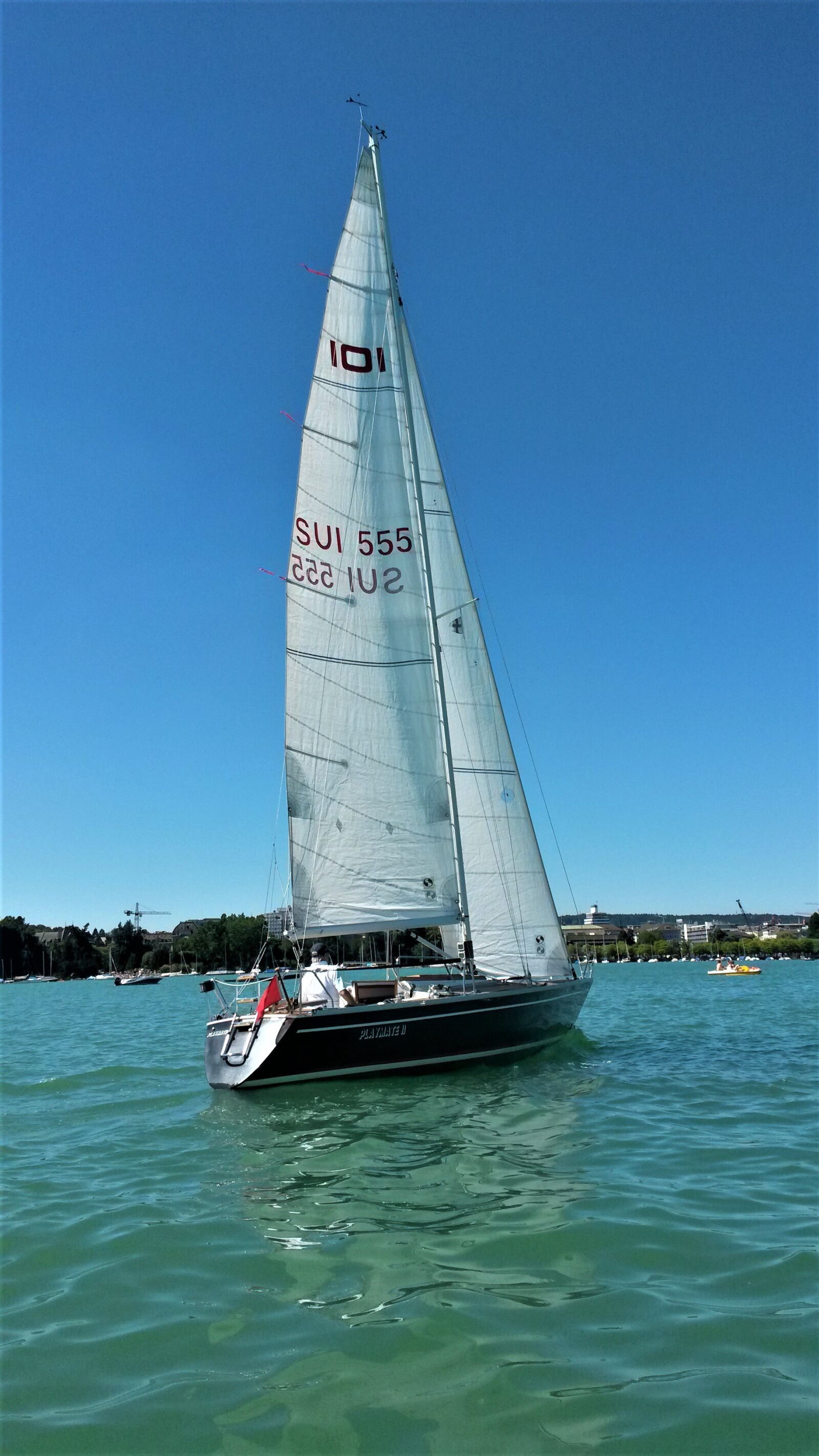 Samsung Galaxy S4 Mini sample photo. Sailing, boat, lake photography