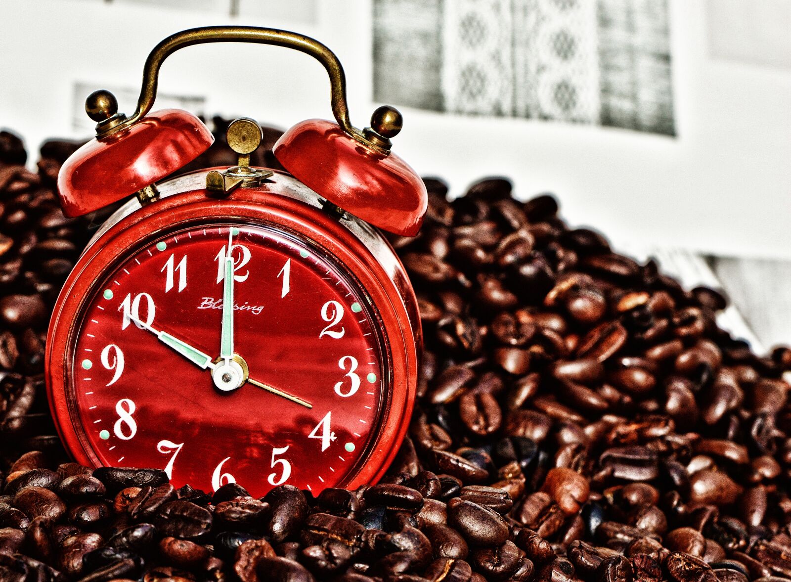 Nikon D3200 sample photo. Coffee break, break, alarm photography