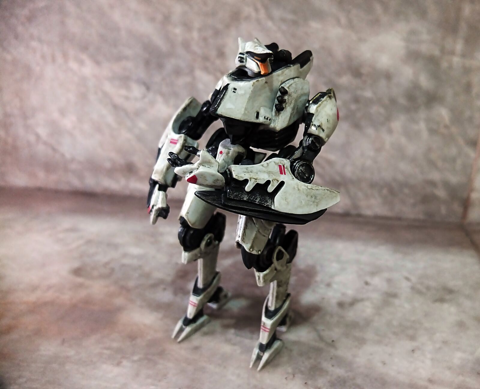 Fujifilm X10 sample photo. Robot toy, white, film photography