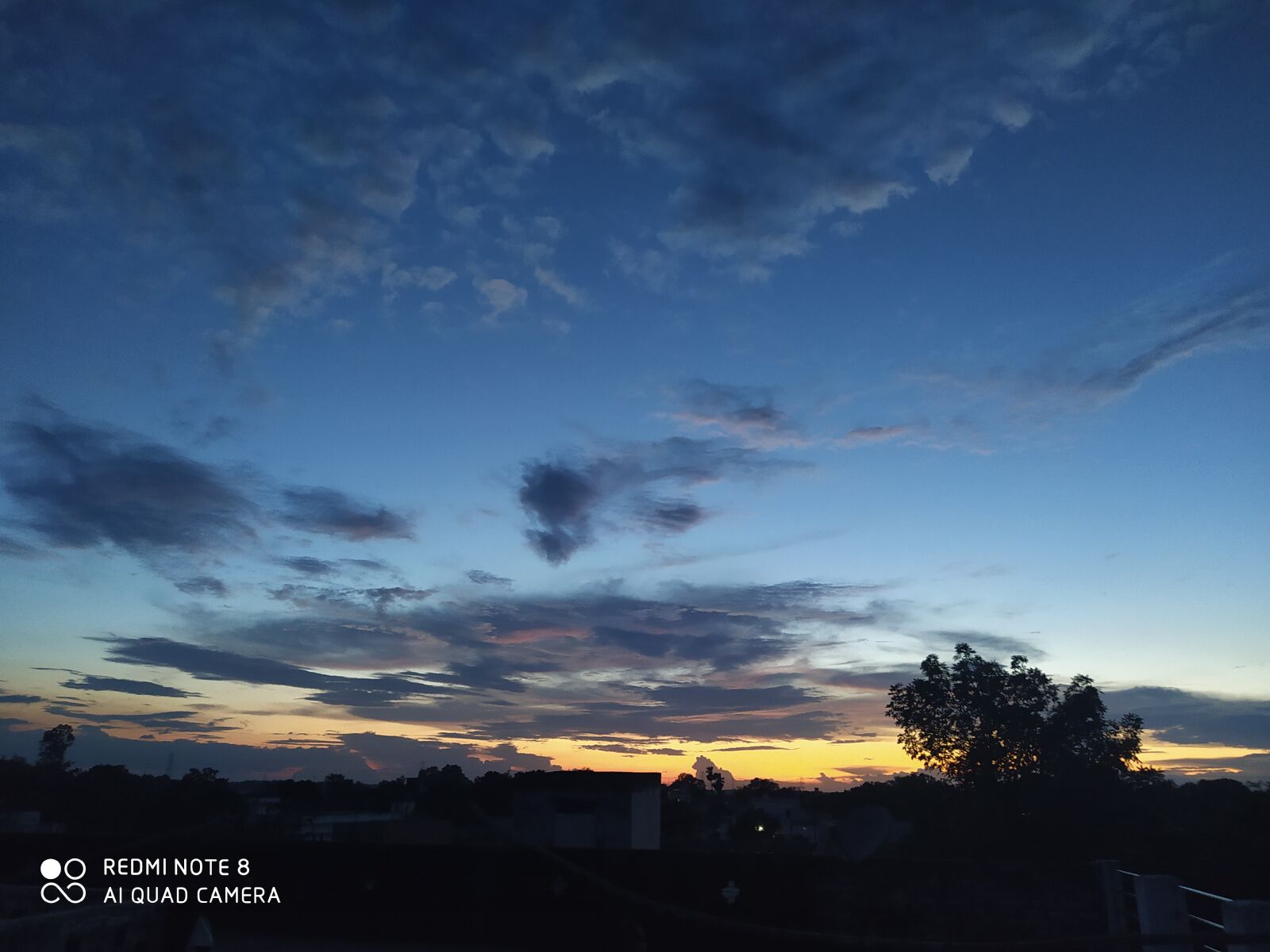Xiaomi Redmi Note 8 sample photo. Sky, evening, sunset photography