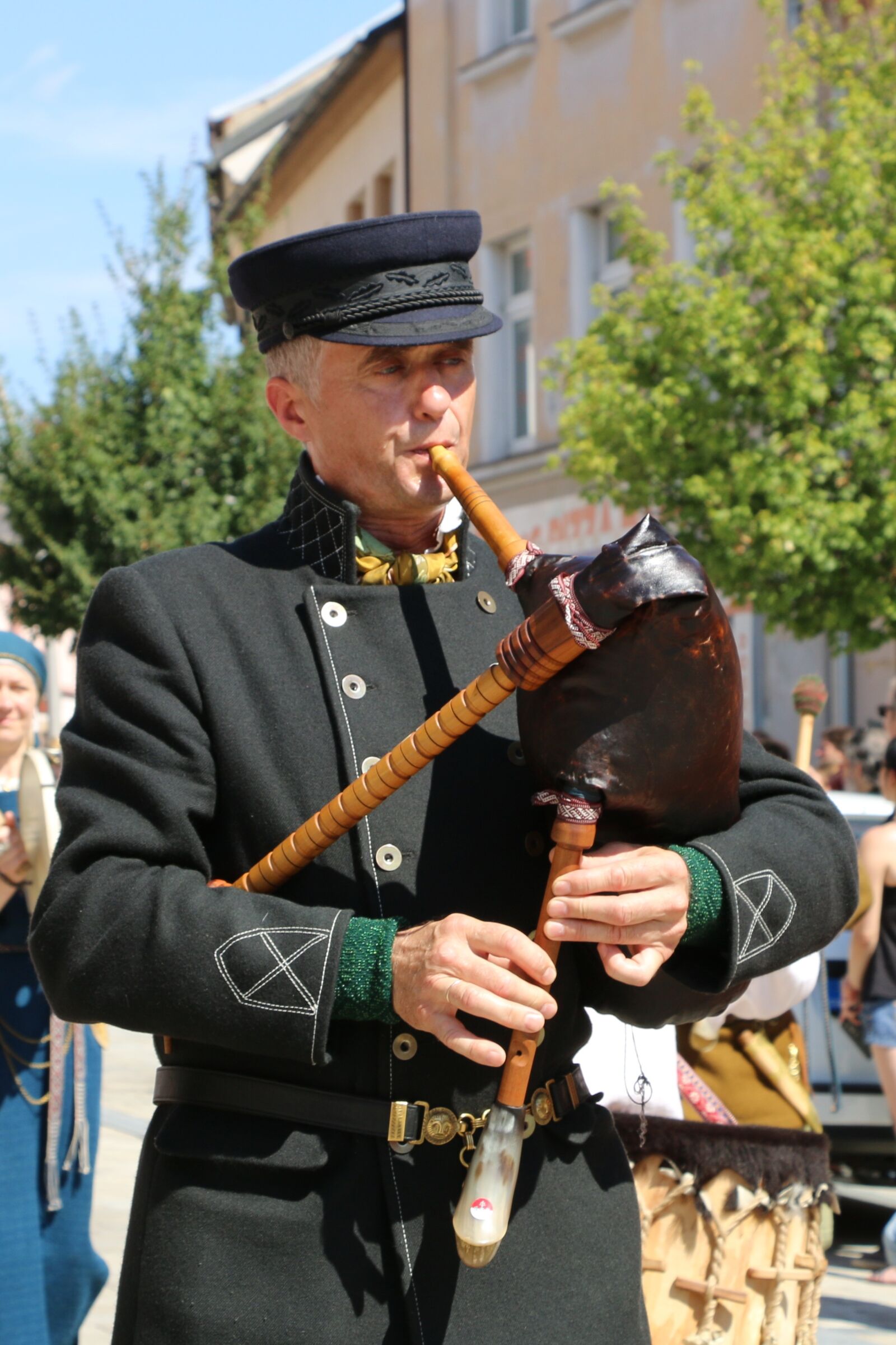 Canon EOS 70D sample photo. Bagpipes, music, musician photography