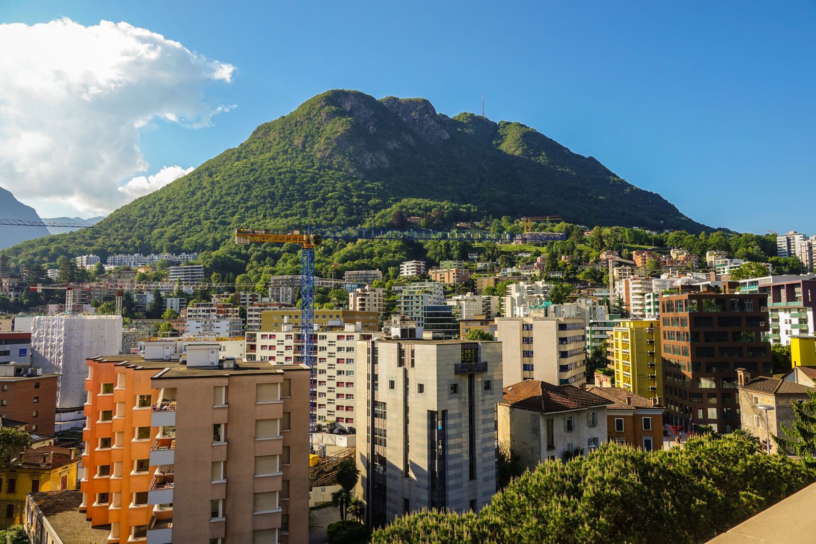 Sony Cyber-shot DSC-RX10 III sample photo. Mountain, san salvatore, ticino photography