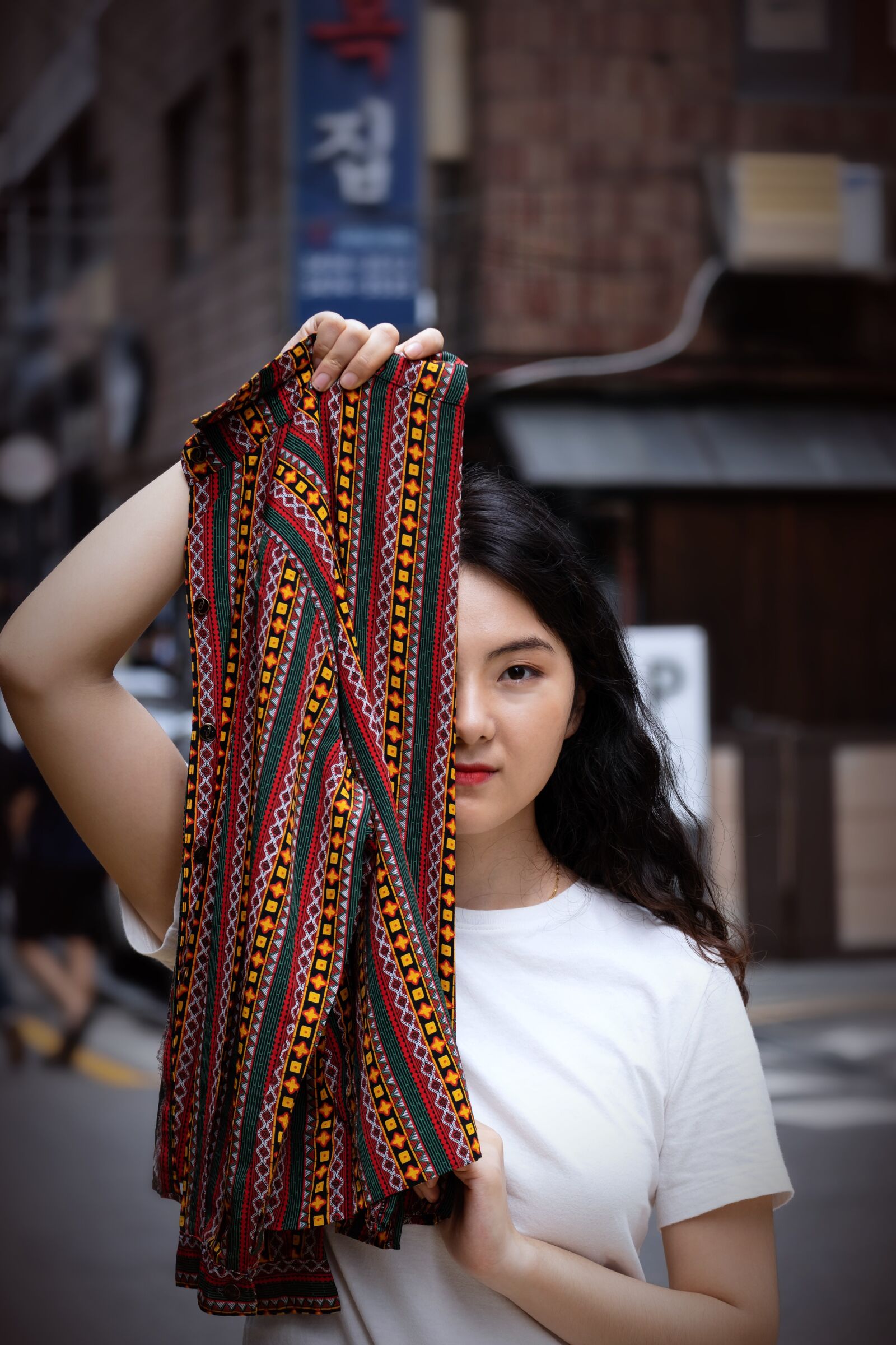 Fujifilm XF 55-200mm F3.5-4.8 R LM OIS sample photo. Koreanfashion, kfashion, model photography