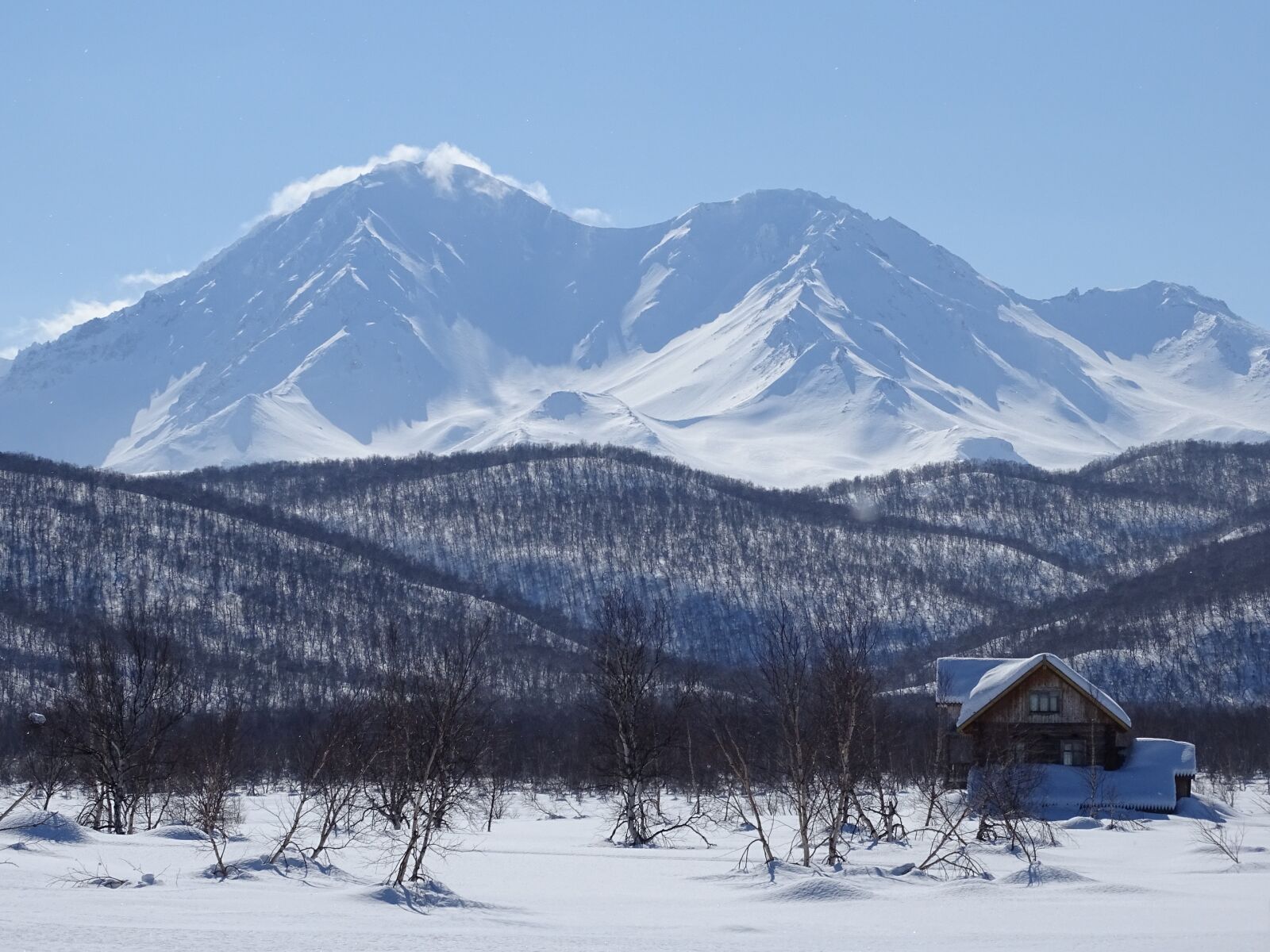 Sony DSC-HX400 sample photo. Mountains, volcano, ridge photography