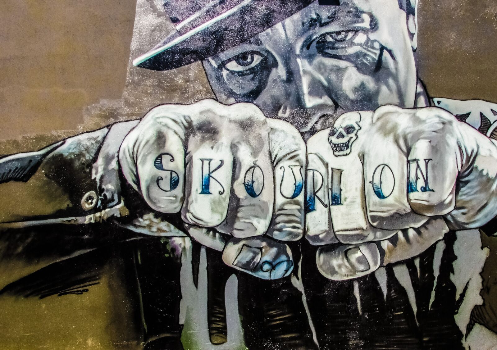 Canon PowerShot SX400 IS sample photo. Cyprus, dherynia, graffiti photography