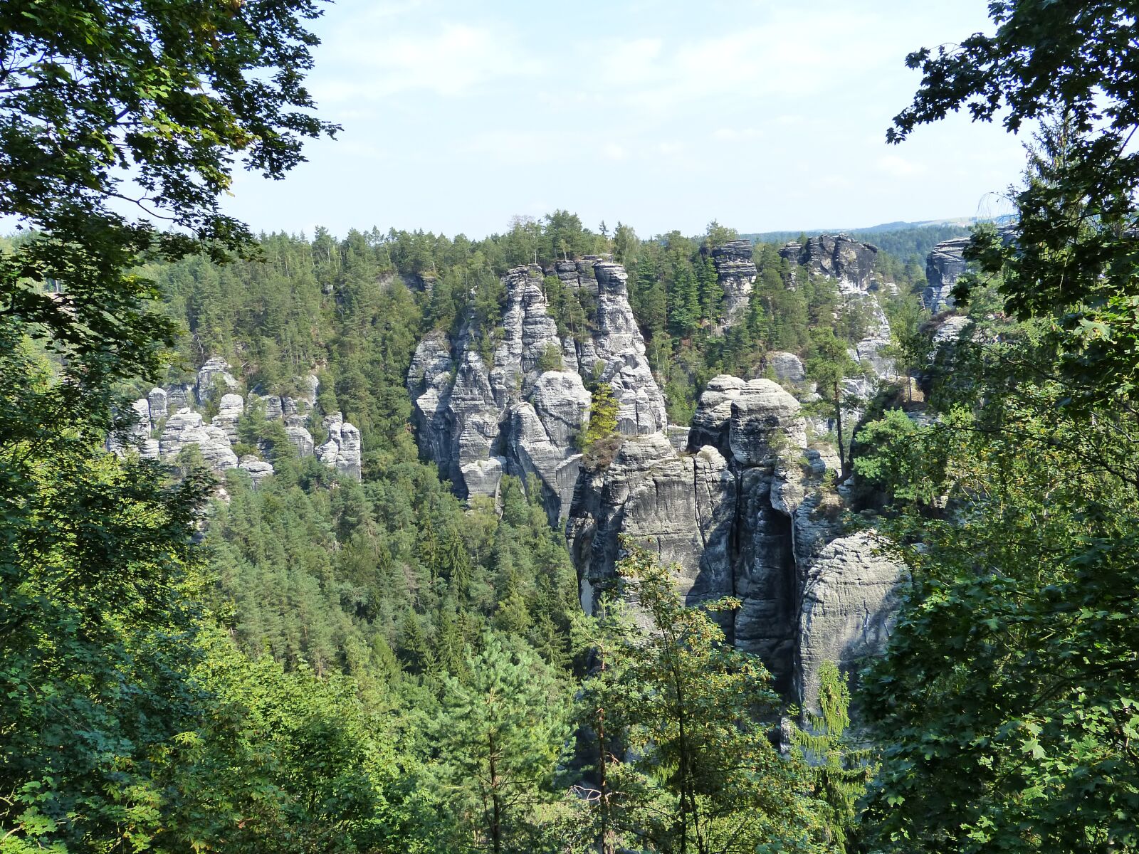 Panasonic Lumix DMC-FZ150 sample photo. Elbe sandstone mountains, bastei photography