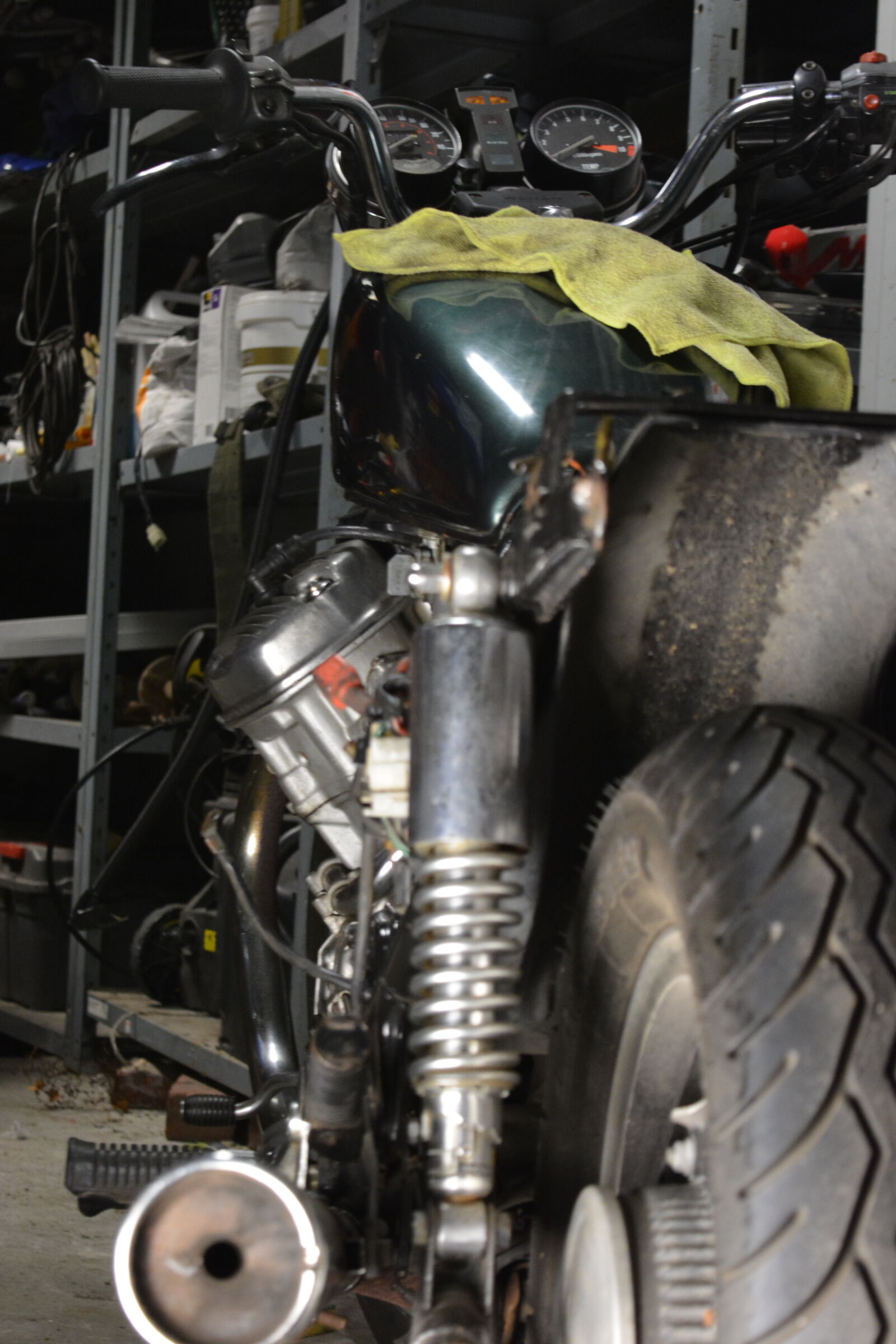 Nikon D5200 sample photo. Bike, cx500c, honda, motor photography
