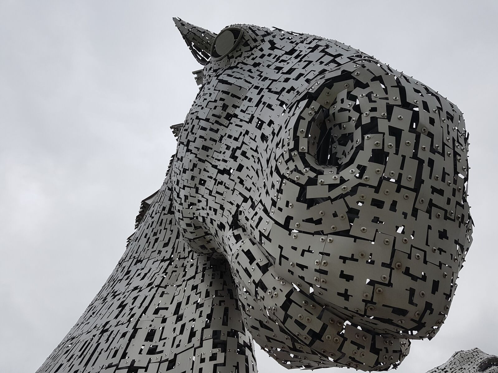 Samsung Galaxy S7 Edge sample photo. Winter, nature, kelpies photography