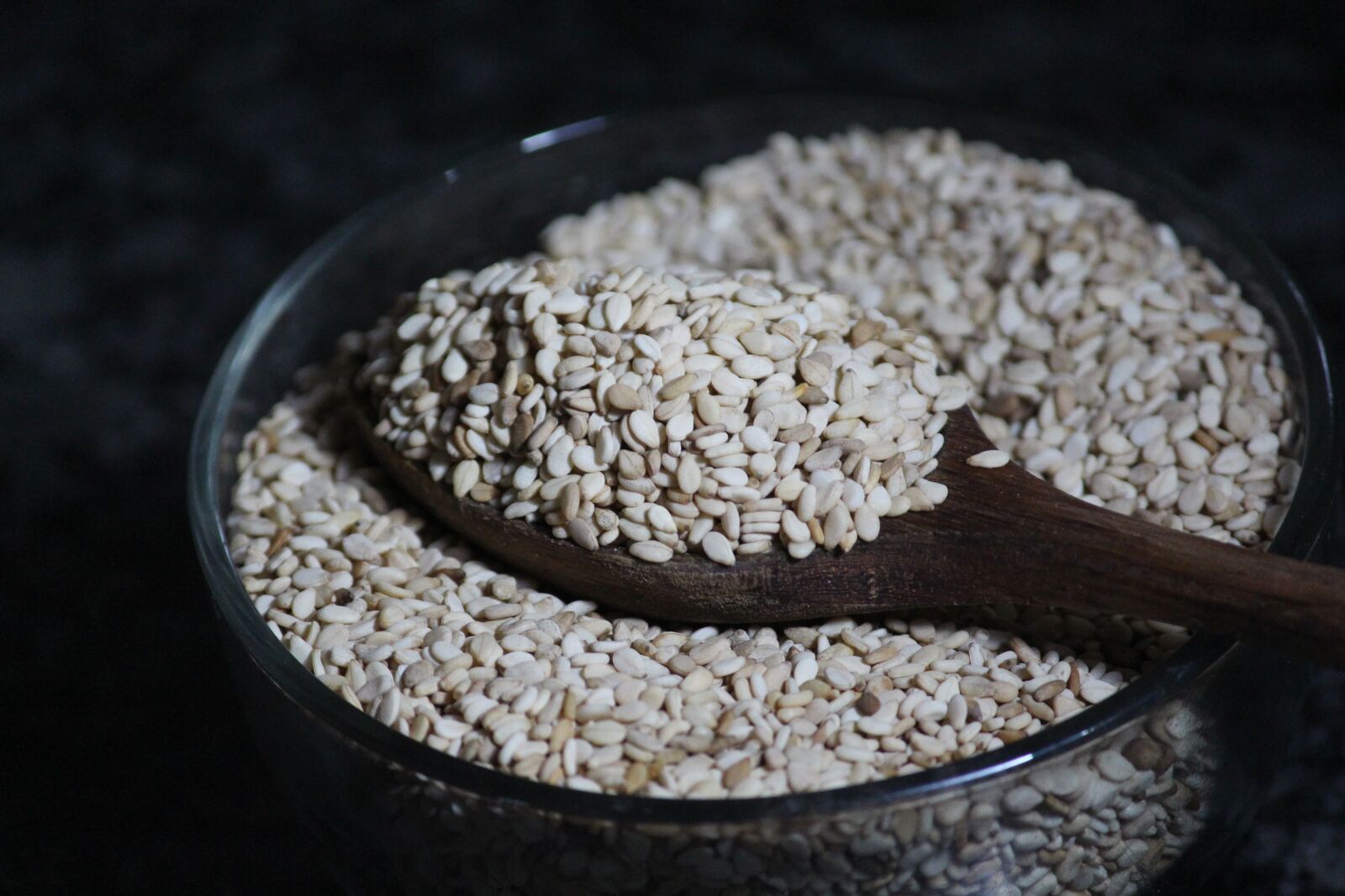 Canon EOS 700D (EOS Rebel T5i / EOS Kiss X7i) sample photo. Sesame, sesame seeds, food photography