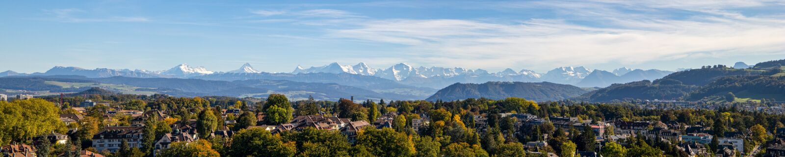 Canon EOS R sample photo. Alpine panorama, mountain range photography