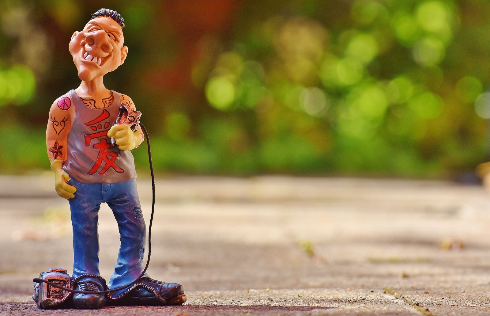 Nikon D7200 sample photo. Tattoo artist, figure, funny photography