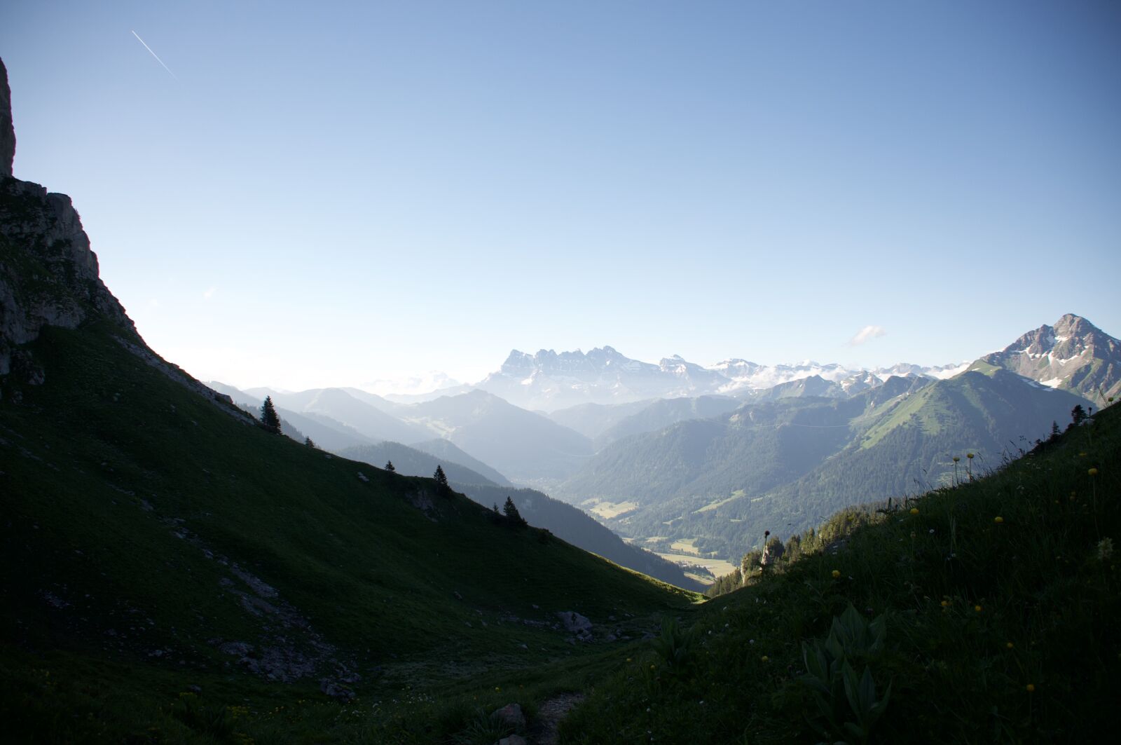 Nikon D90 sample photo. Alps, switzerland, dents du photography