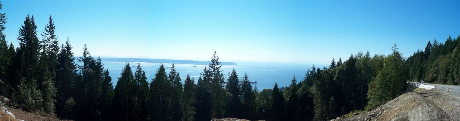 Kodak EASYSHARE M1093 IS DIGITAL CAMERA sample photo. Lake, ocean, trees photography