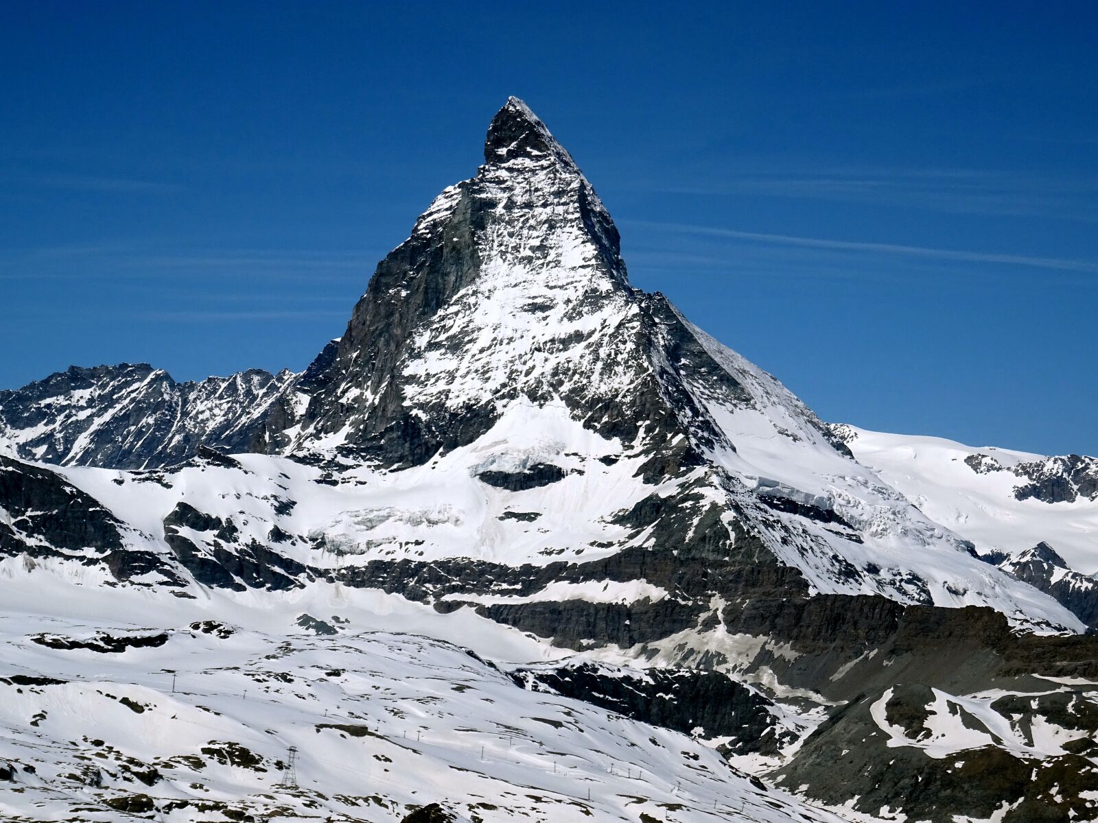 Sony DSC-HX60 sample photo. Matterhorn, switzerland, alpine photography