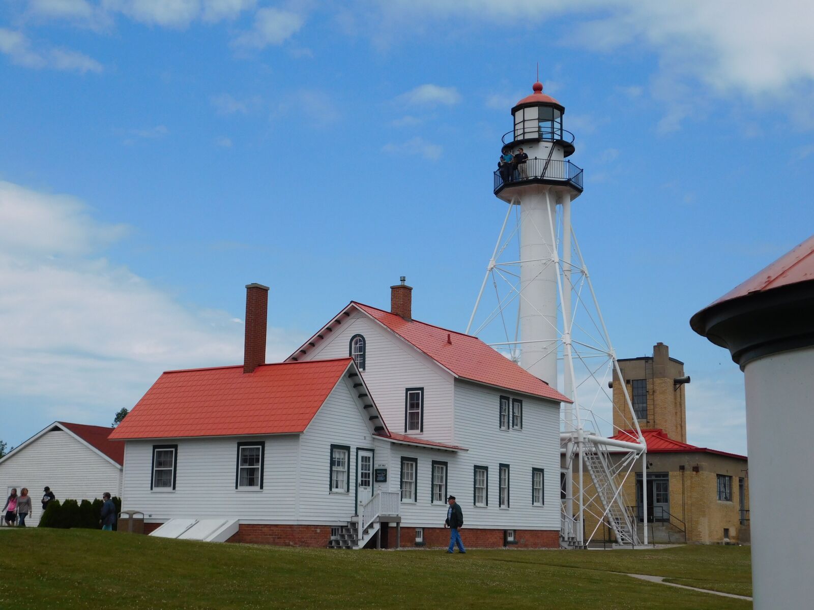 Nikon Coolpix L840 sample photo. Whitefish bay lighthouse, lighthouse photography