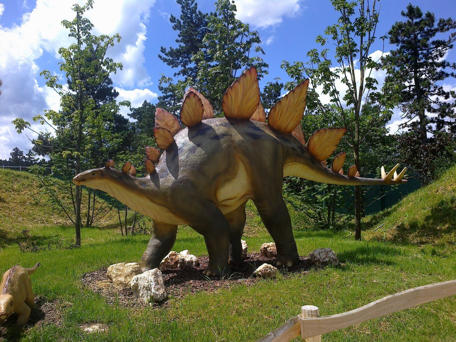 Nokia 500 sample photo. Dinosaur, veszpr m, dinosaur photography
