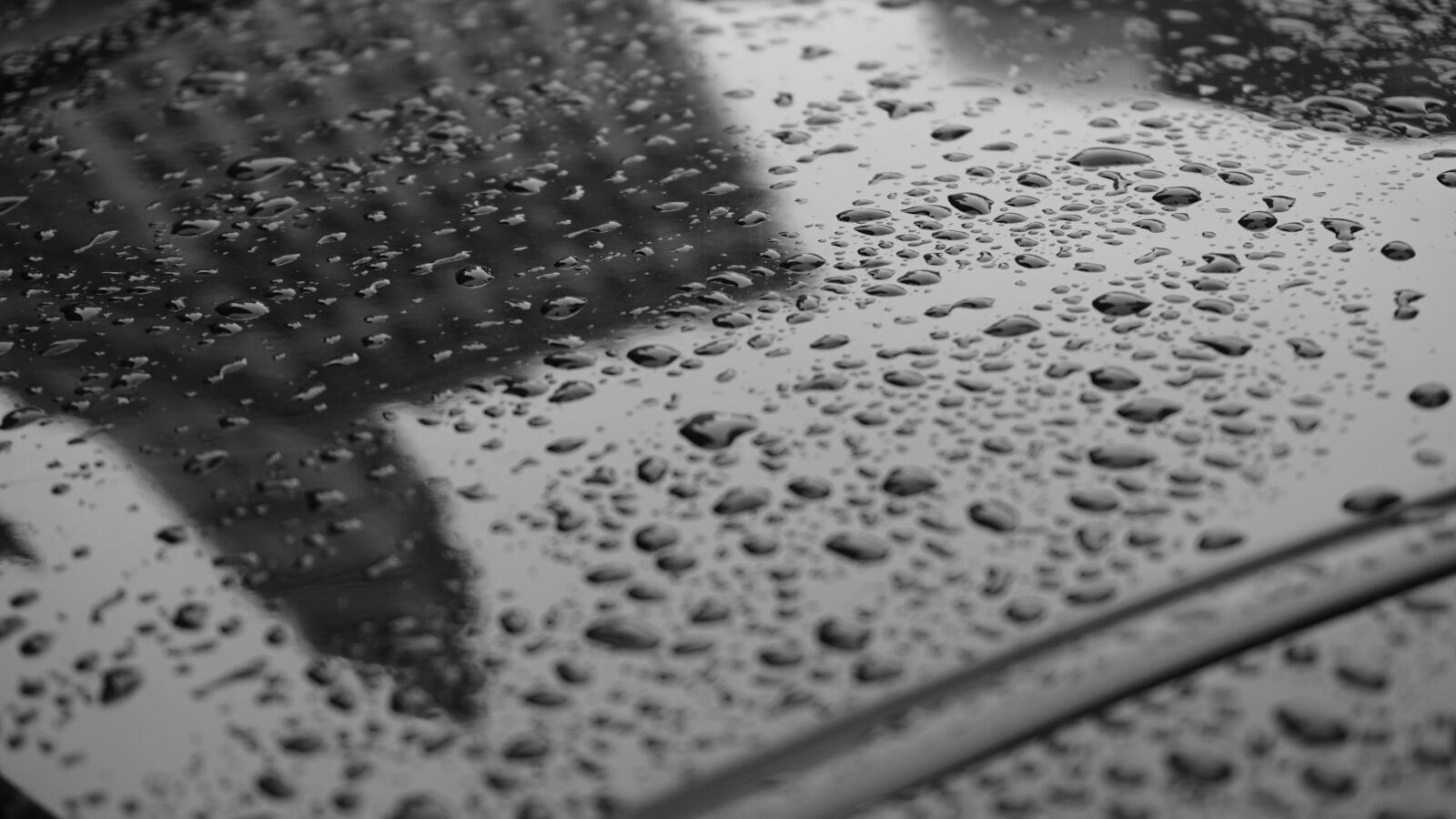 Sony E 16-50mm F3.5-5.6 PZ OSS sample photo. Abstract, chicago, raindrops, reflection photography